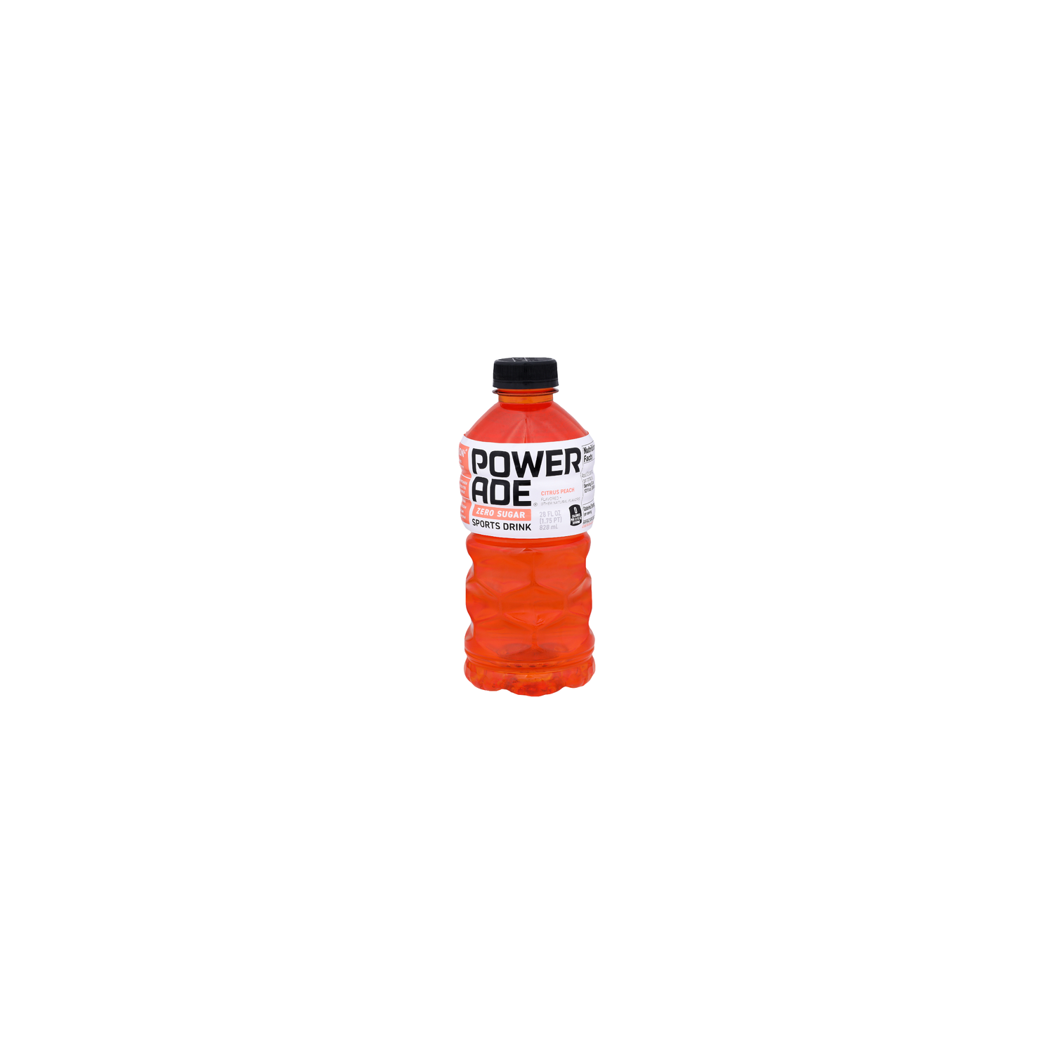 Powerade Zero Sugar Citrus Peach Sports Drink - 28 Fluid Ounce Image 1 of 4