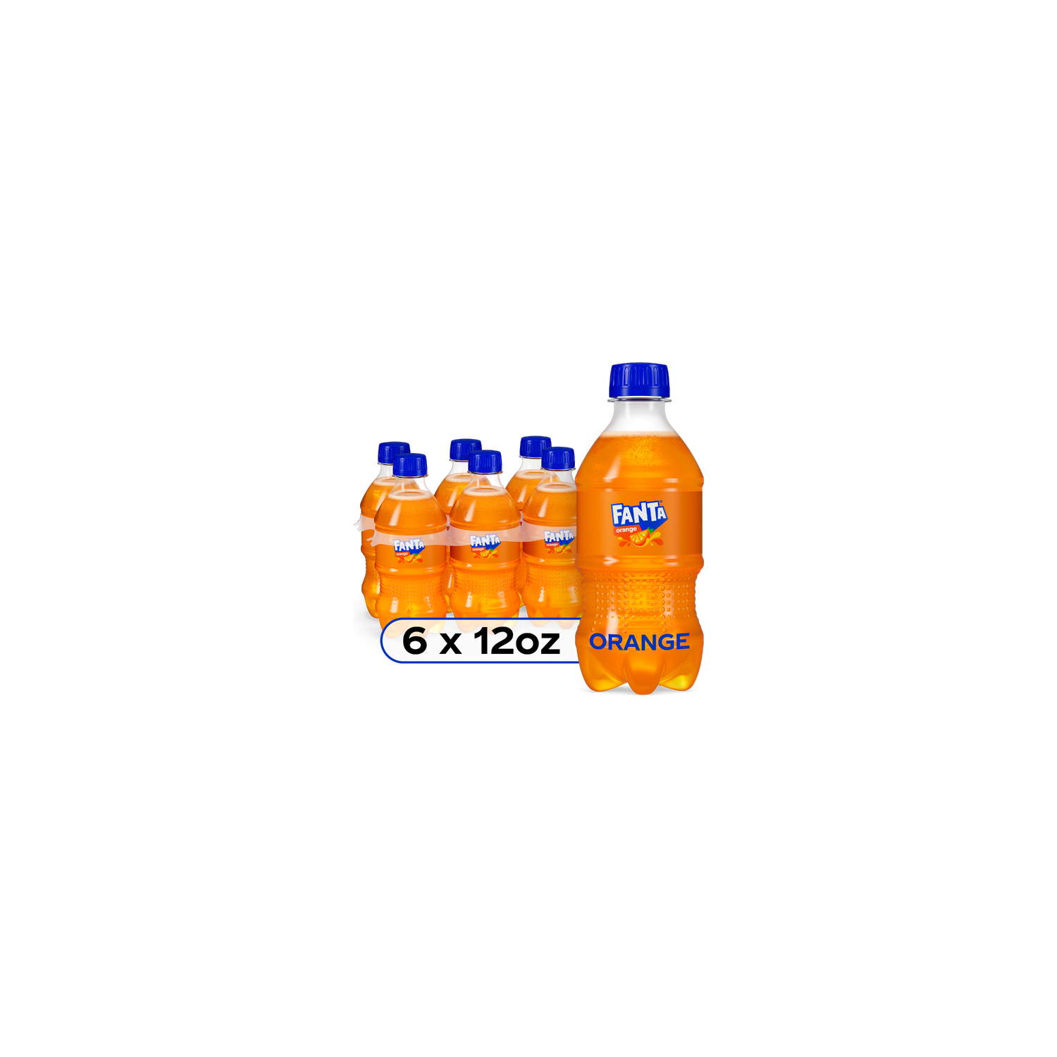 Fanta Orange Soda Bottles - 72 Fluid Ounce Image 1 of 4