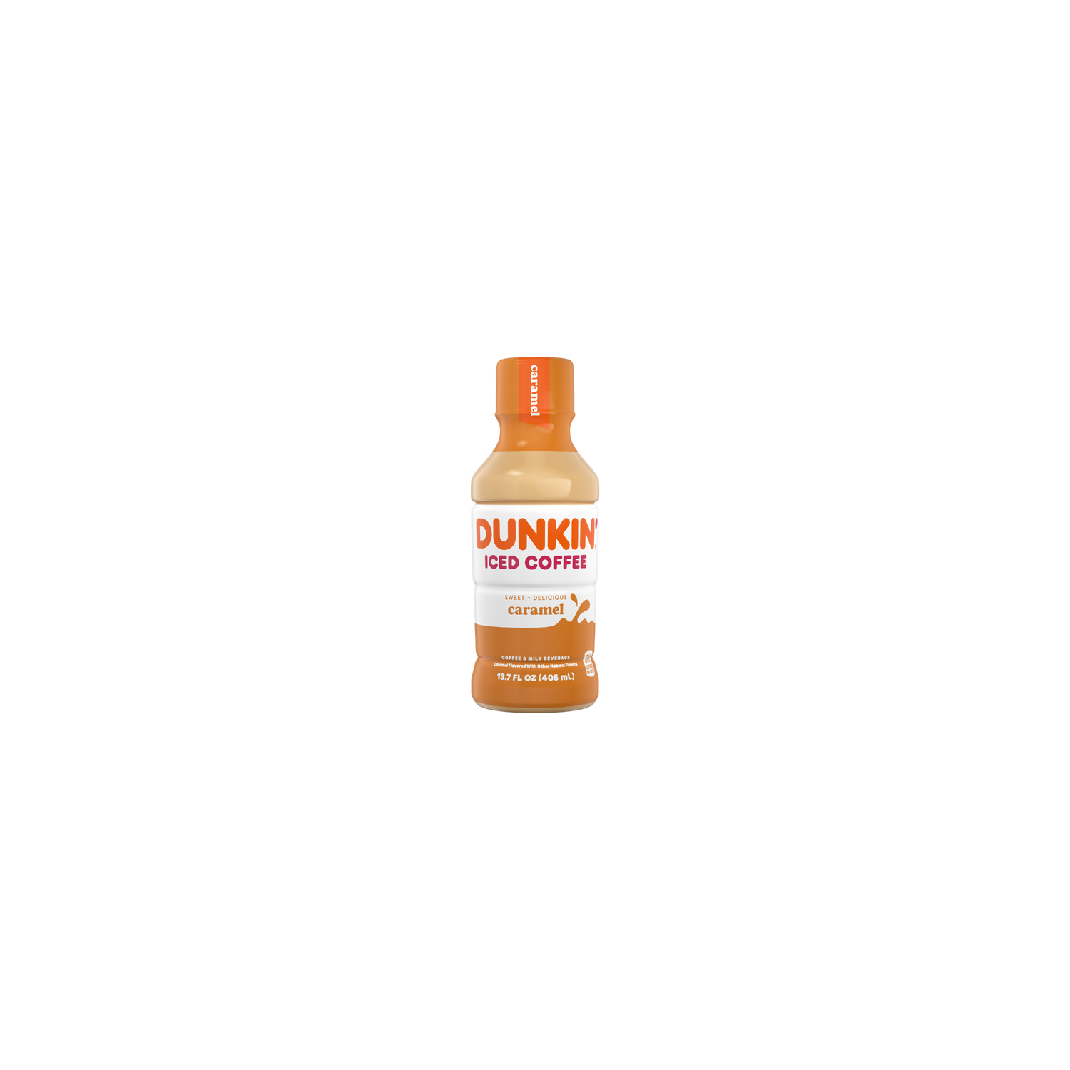 Dunkin' Caramel Iced Coffee Bottle - 13.7 Fluid Ounce Image 1 of 2