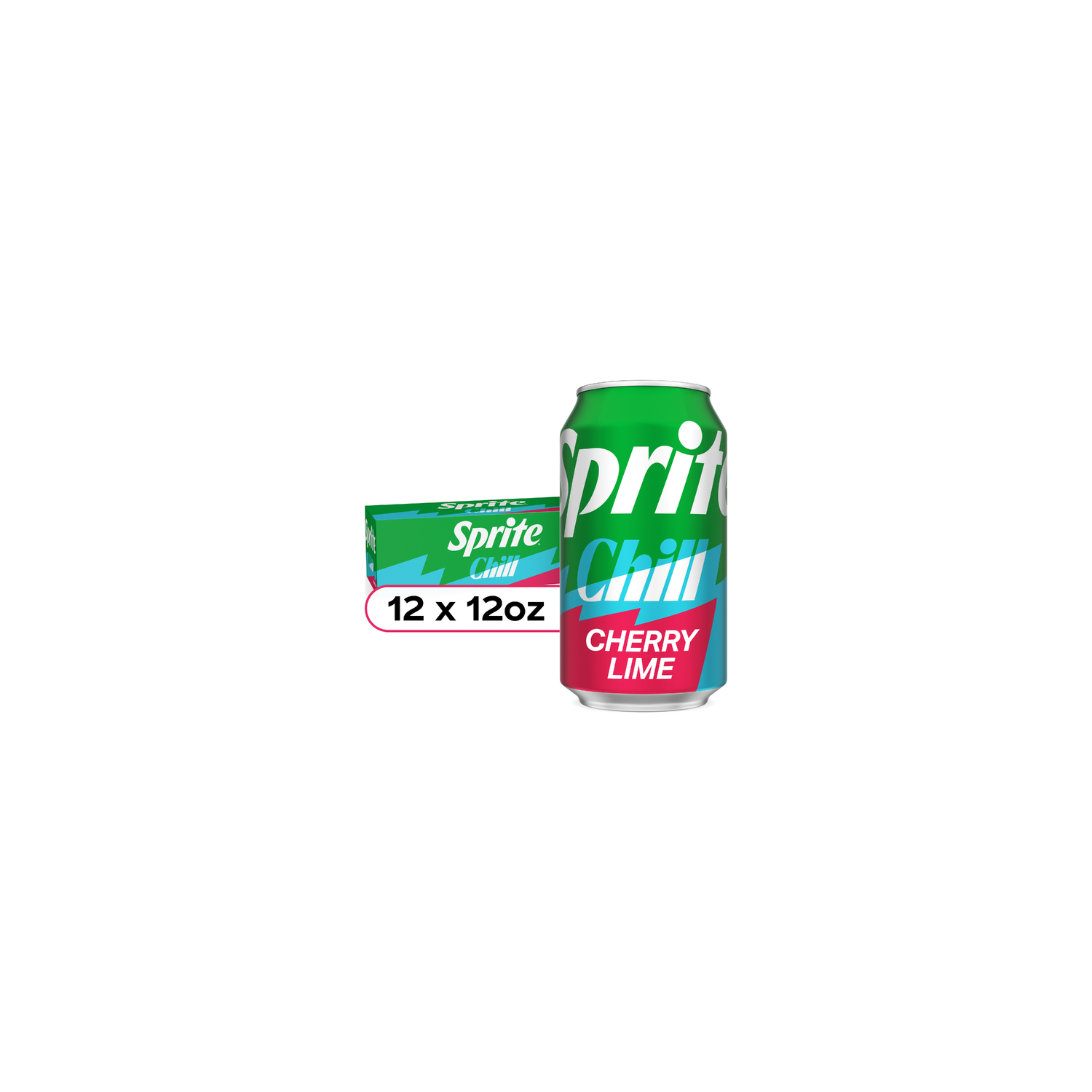 Sprite Chill Cherry Lime Soda Soft Drink - 144 Fluid Ounce Image 1 of 4
