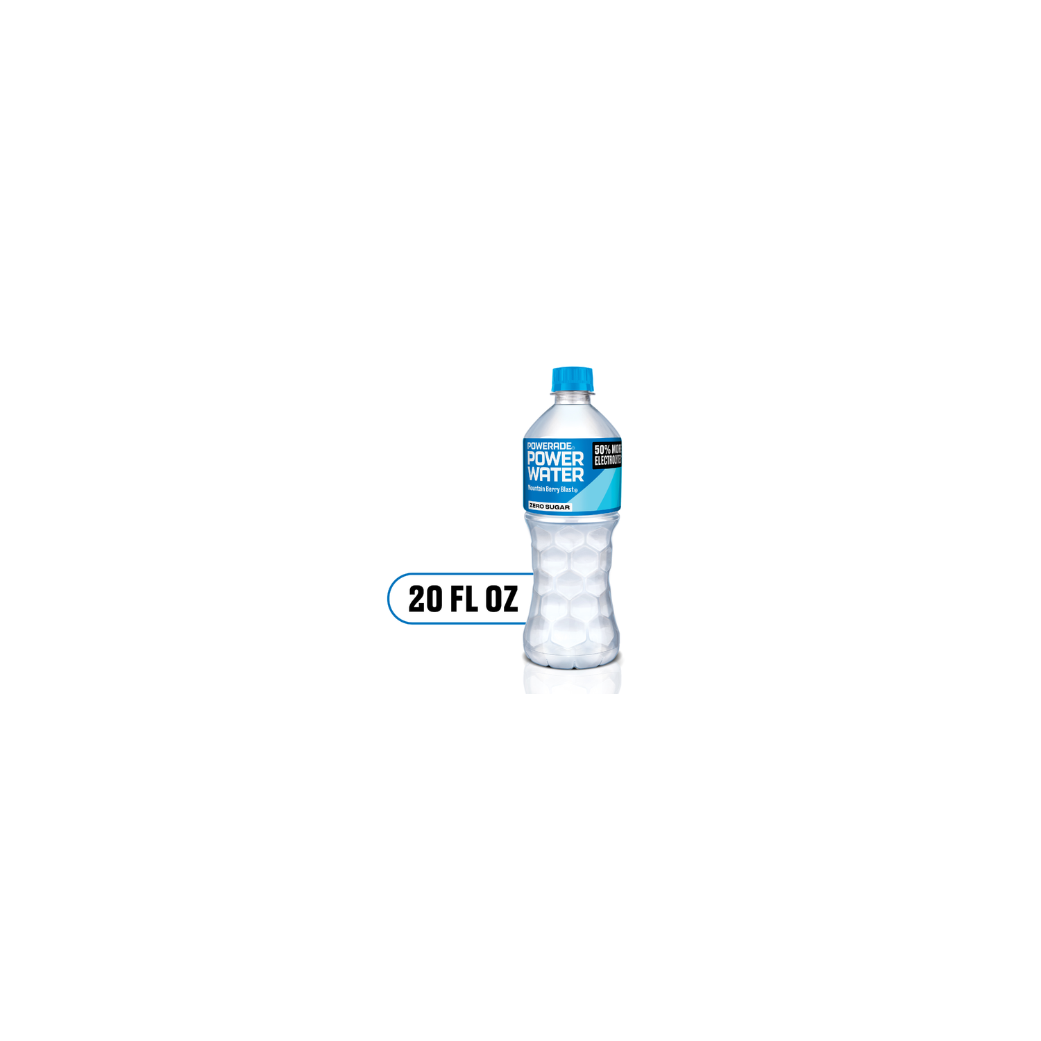 Powerade Zero Sugar Mountain Berry Enhanced Water Bottle - 20 Fluid Ounce Image 1 of 4