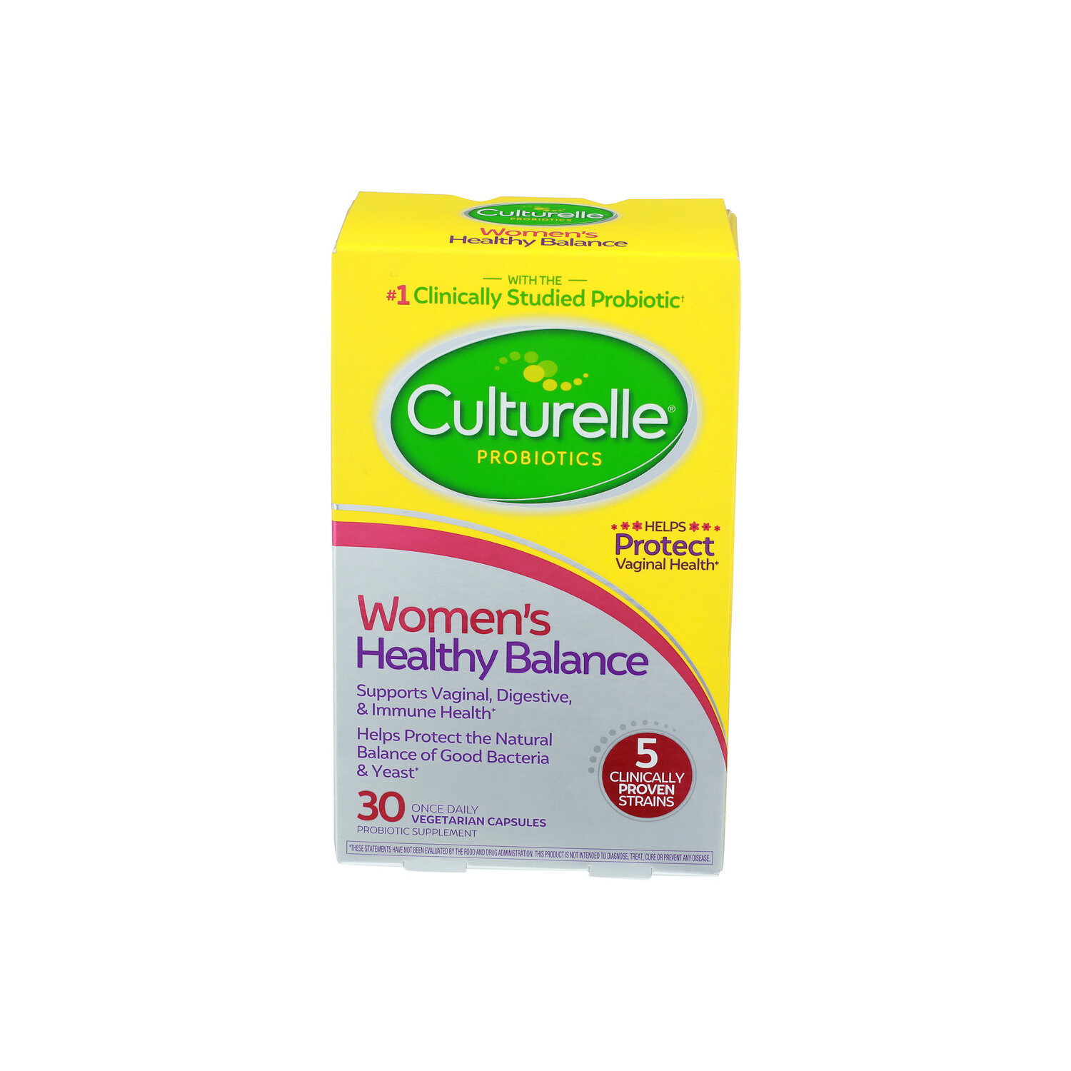 Culturelle Women's Healthy Balance Probiotics - 30 Count Image 1 of 2