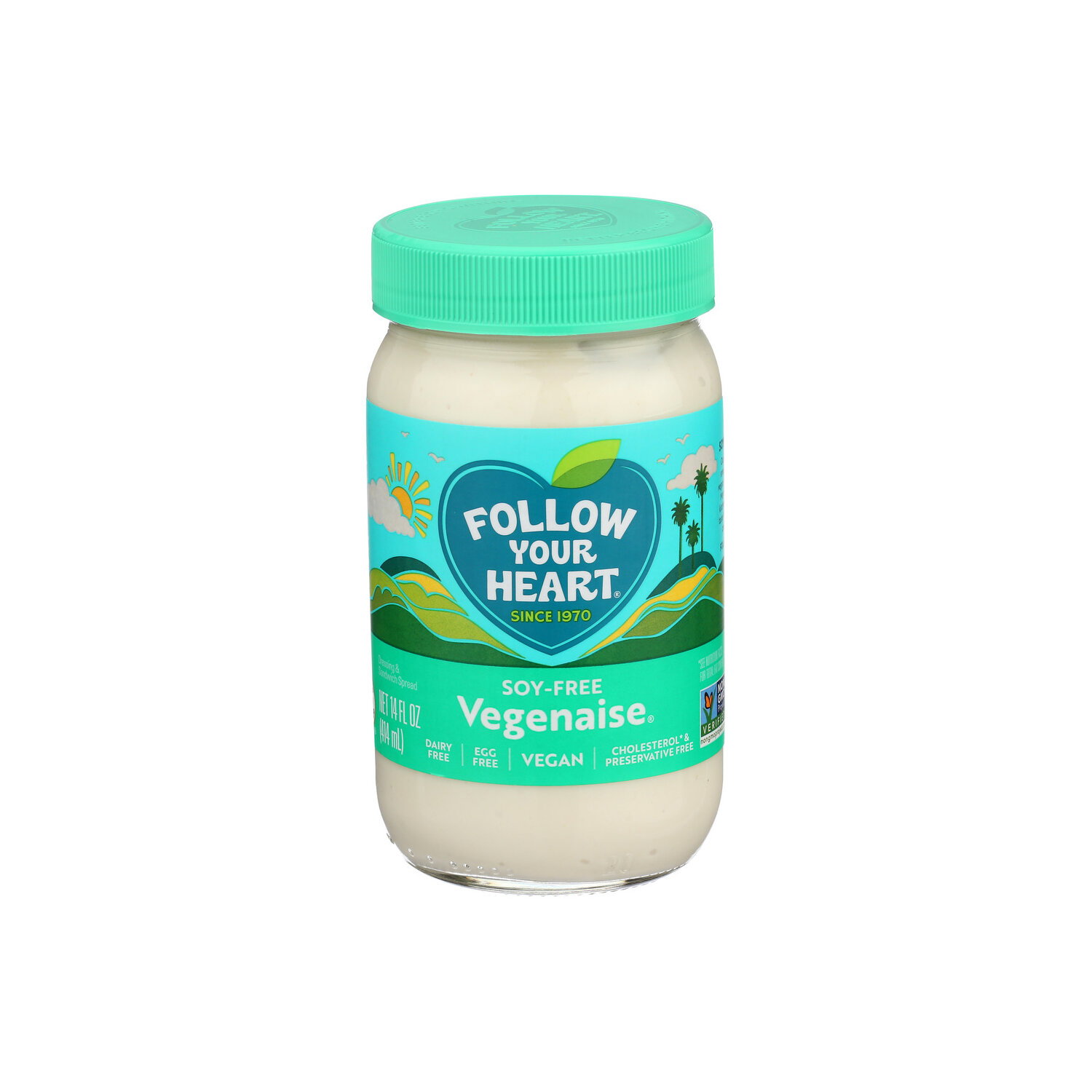 Follow Your Heart Creamy Soy-Free Vegenaise - 14 Fluid Ounce Image 1 of 4