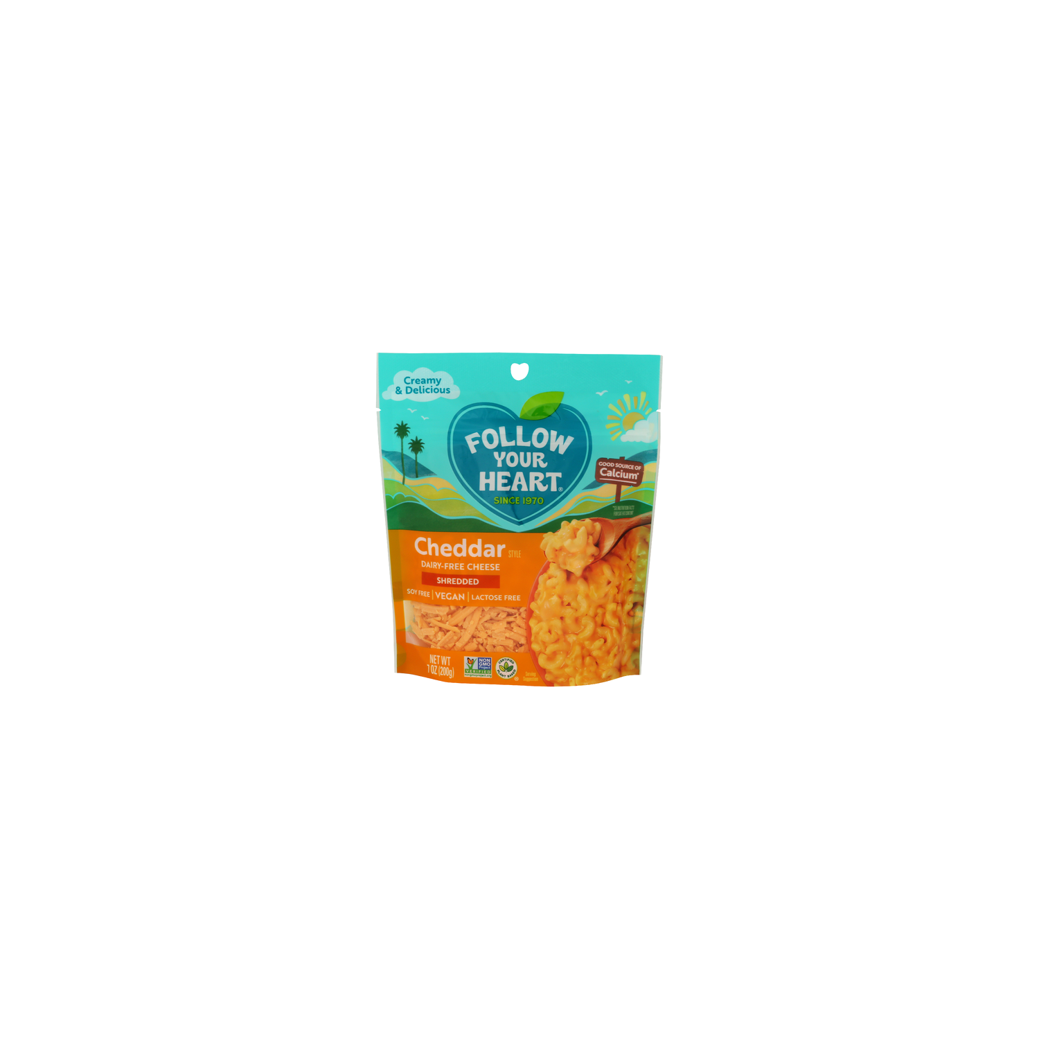 Follow Your Heart Dairy-Free Shredded Cheddar Style Cheese - 7 Ounce Image 1 of 4