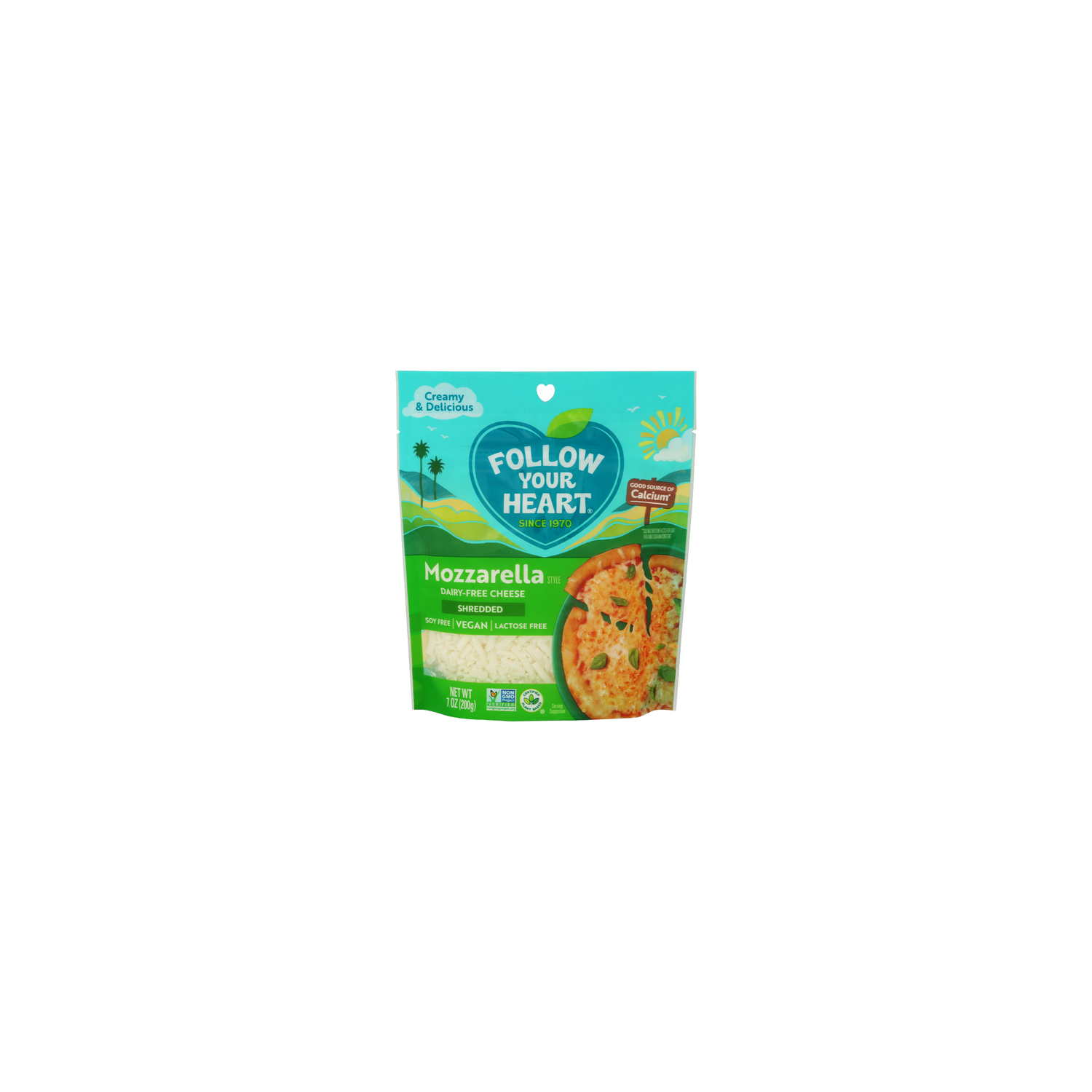 Follow Your Heart Dairy Free Finely Shredded Mozzarella Cheese - 7 Ounce Image 1 of 4
