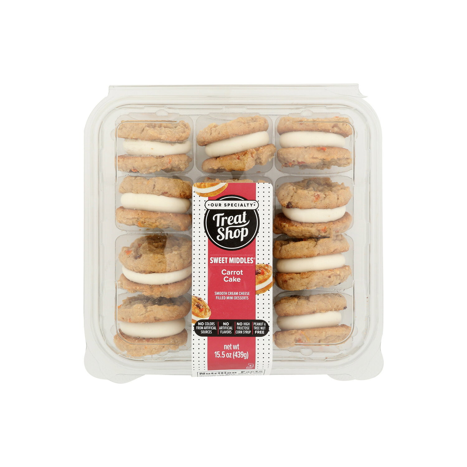 Our Specialty Treat Shop Cookies Carrot Cake - 15.5 Ounce Image 1 of 2