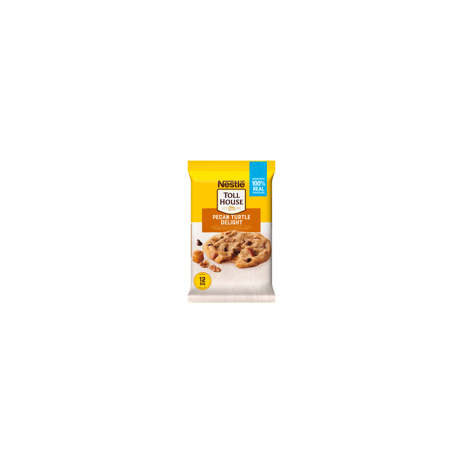 Nestle Toll House Pecan Turtle Delight Cookie Dough - 16 Ounce Image 1 of 4