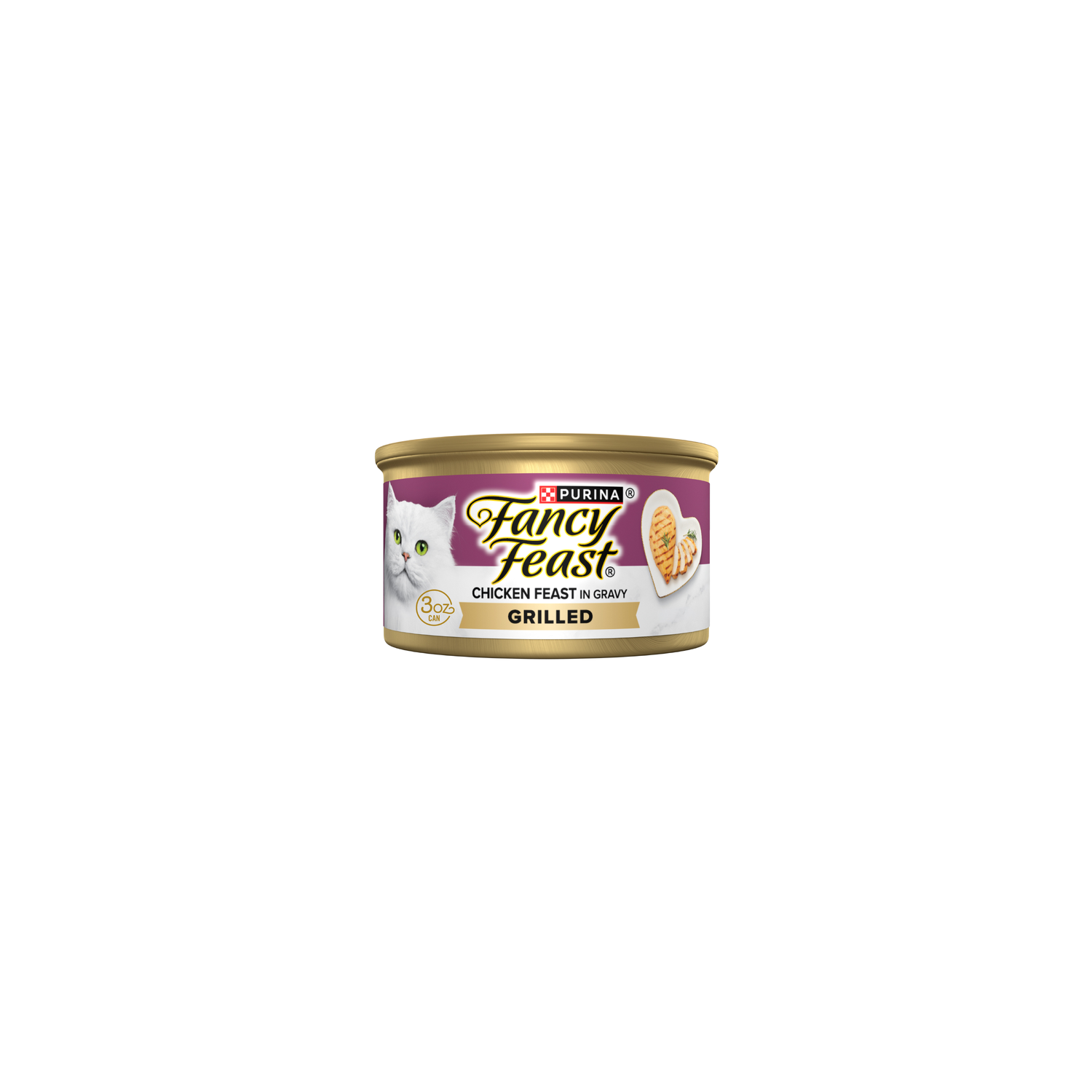 Purina Fancy Feast Grilled Chicken Wet Cat Food In Gravy - 3 Ounce Image 1 of 4