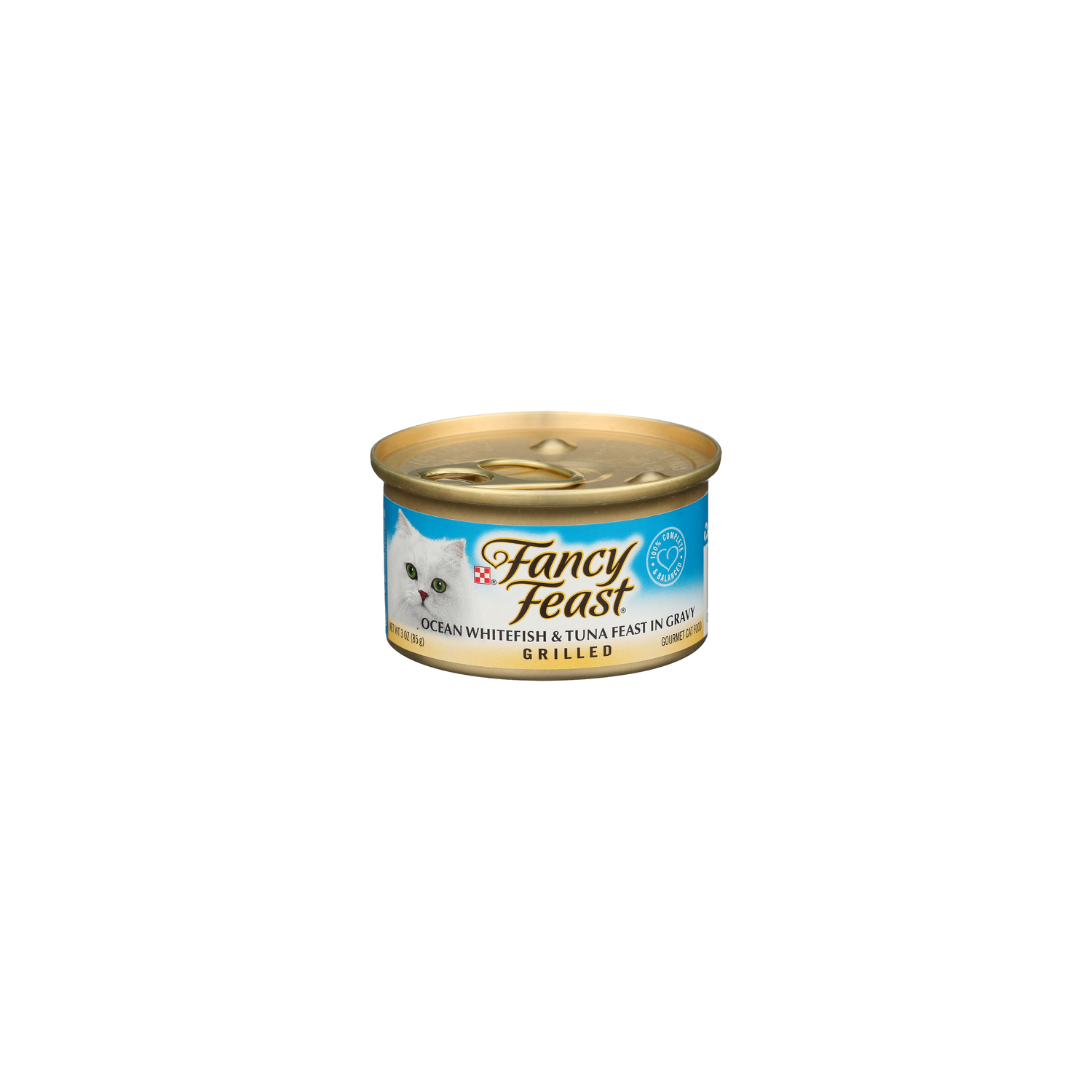 Fancy Feast Ocean Whitefish & Tuna In Gravy Grilled Gourmet Cat Food - 3 Ounce Image 1 of 2