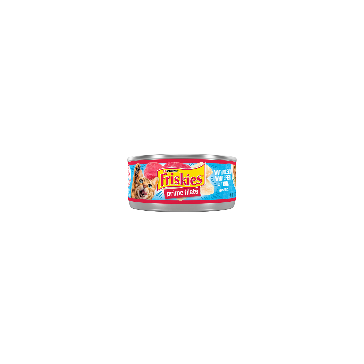 Purina Friskies Adult Cat Wet Food Fish - 5.5 Ounce Image 1 of 3