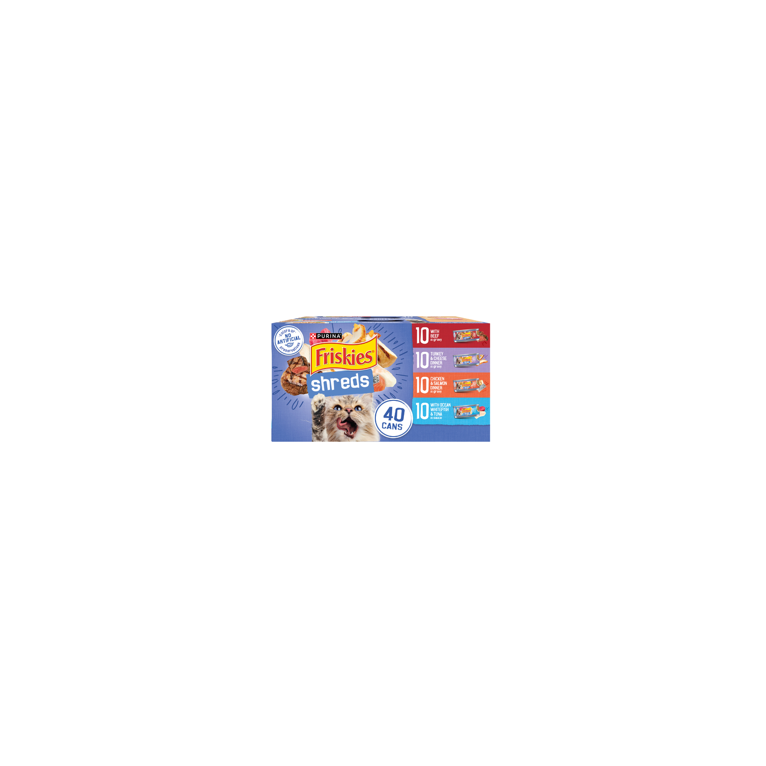 Purina Friskies Wet Cat Food Variety Pack - 13.75 Pound Image 1 of 3
