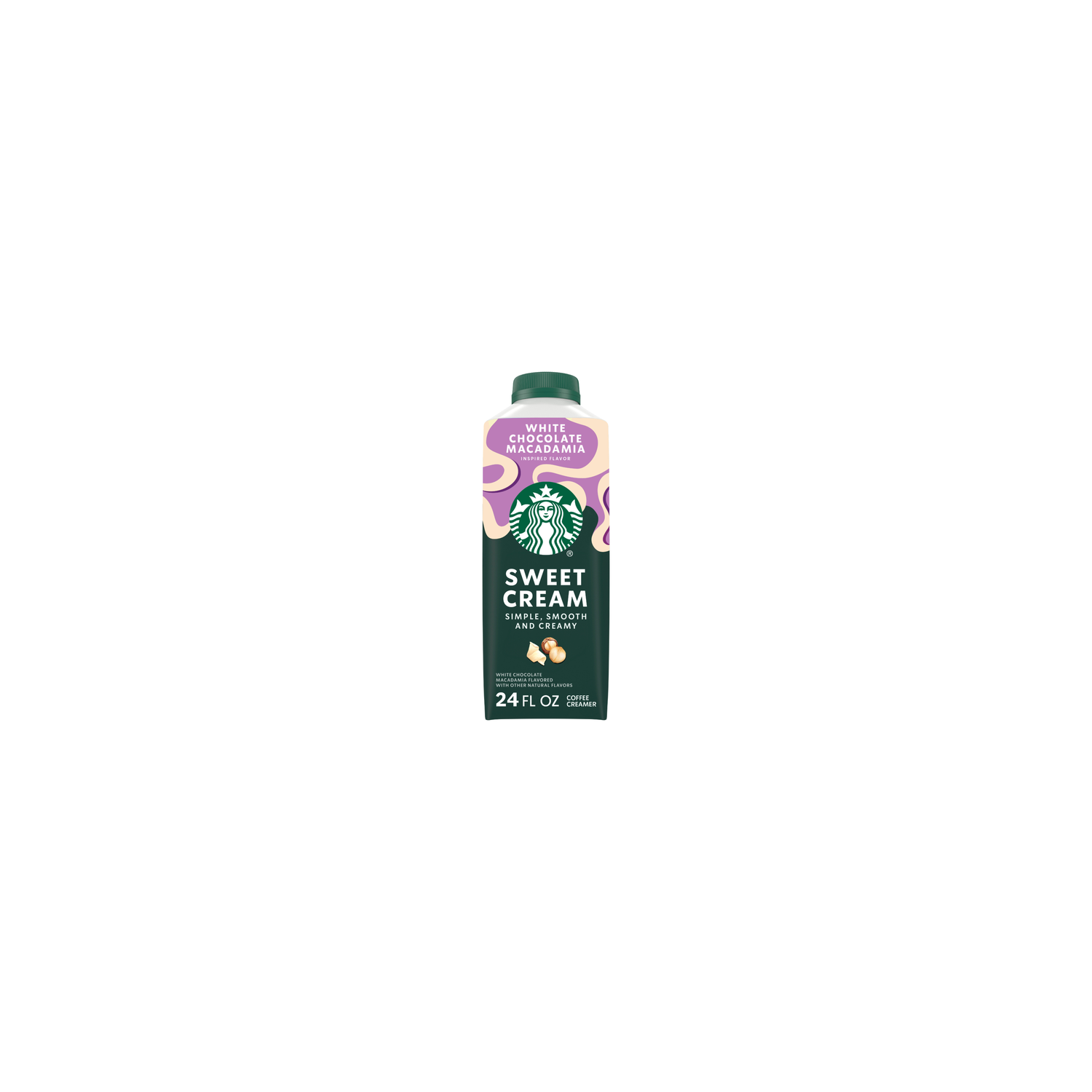 Starbucks White Chocolate Macadamia Inspired Flavor Sweet Cream - 24 Ounce Image 1 of 4
