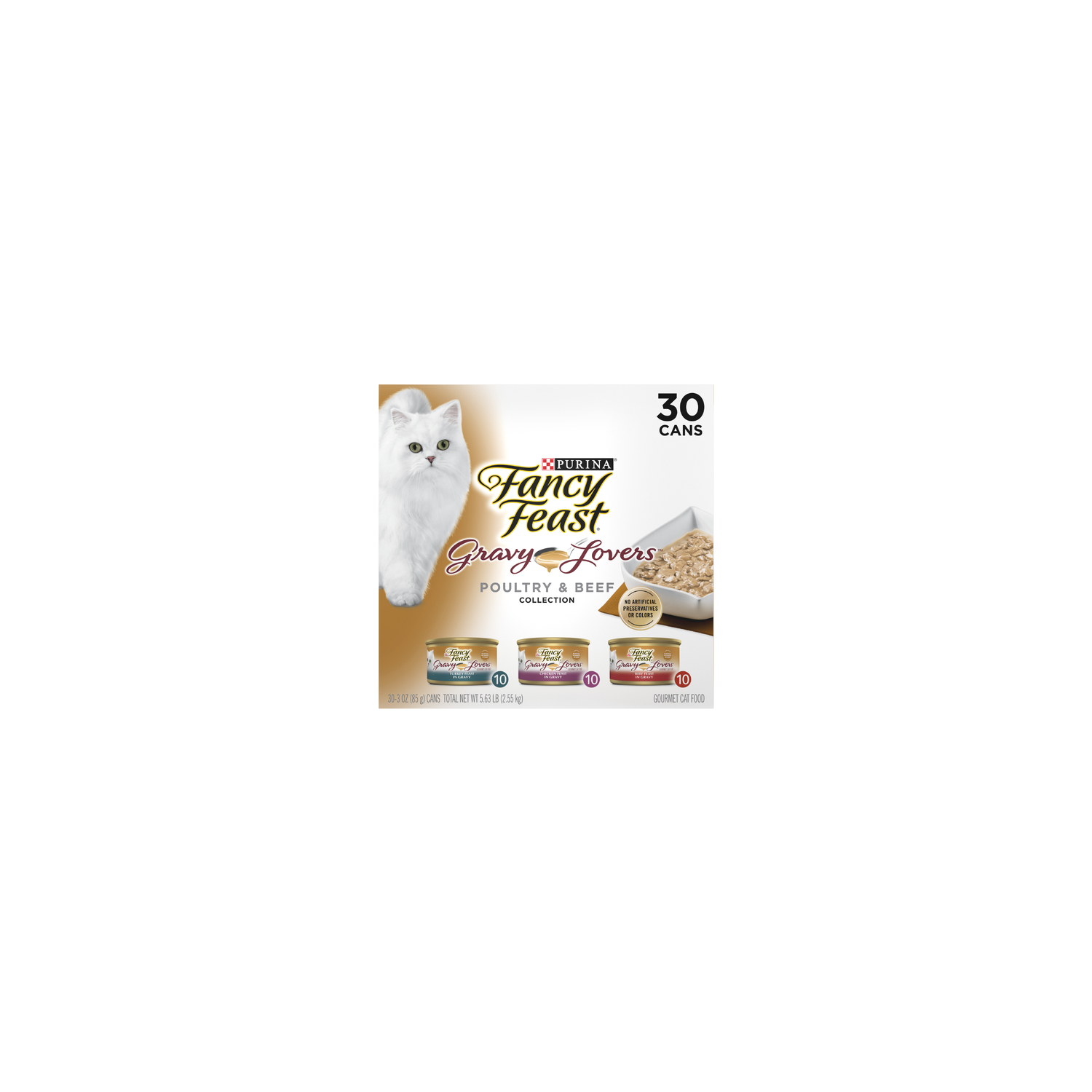 Purina Fancy Feast All Stages Cat Wet Food Turkey - 5.63 Pound Image 1 of 3
