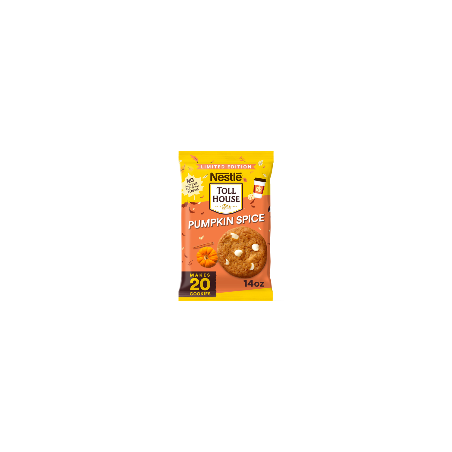Nestlé Toll House Pumpkin Spice Cookie Dough - 14 Ounce Image 1 of 4