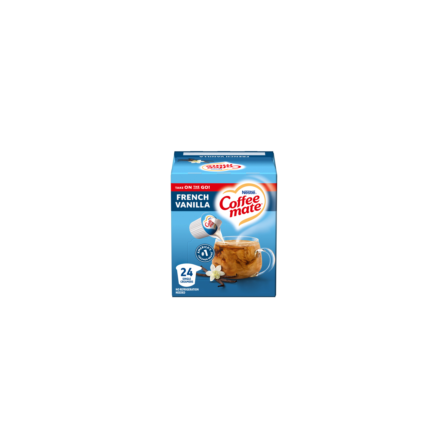 Coffee mate French Vanilla Liquid Creamer Singles - 9 Ounce Image 1 of 3