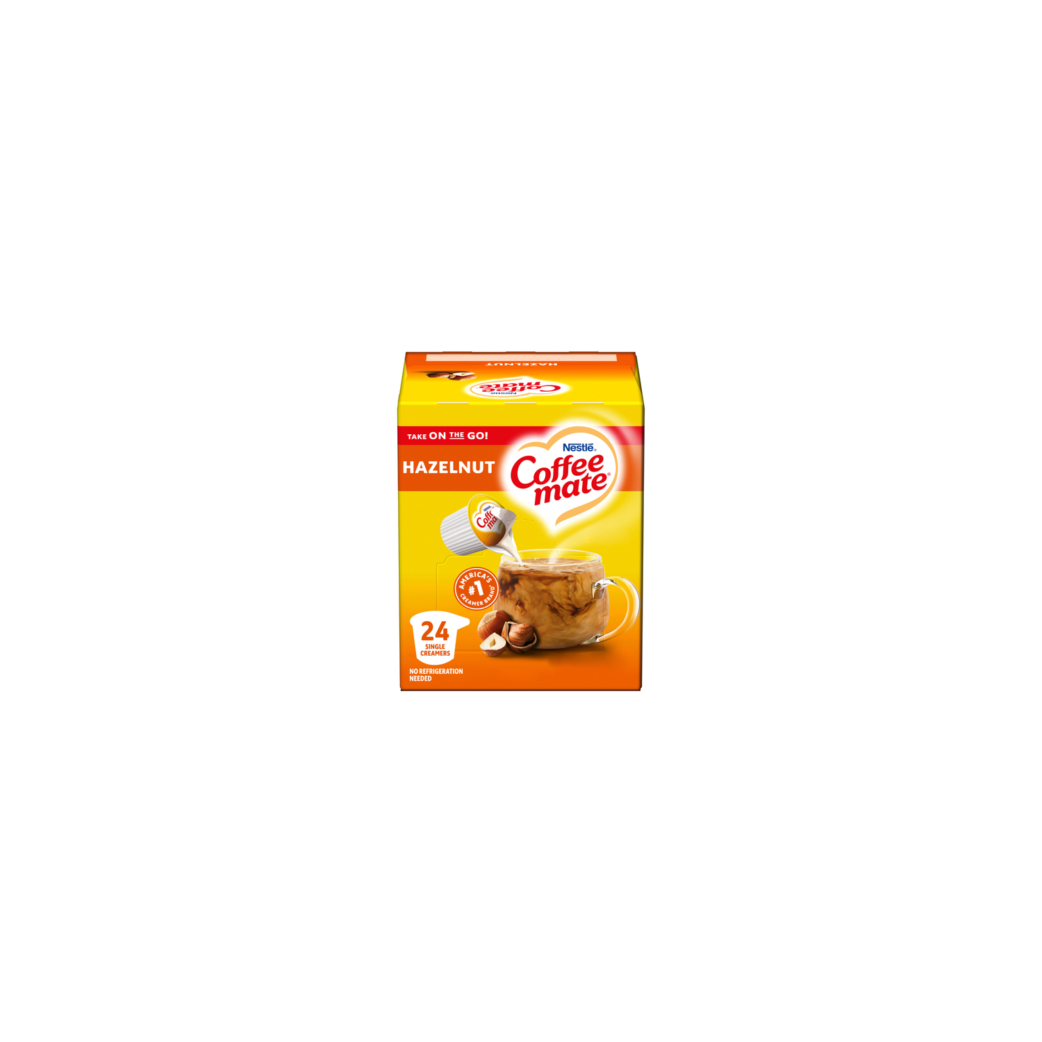 Coffee mate Nestle Hazelnut Liquid Creamer Singles - 9 Ounce Image 1 of 3