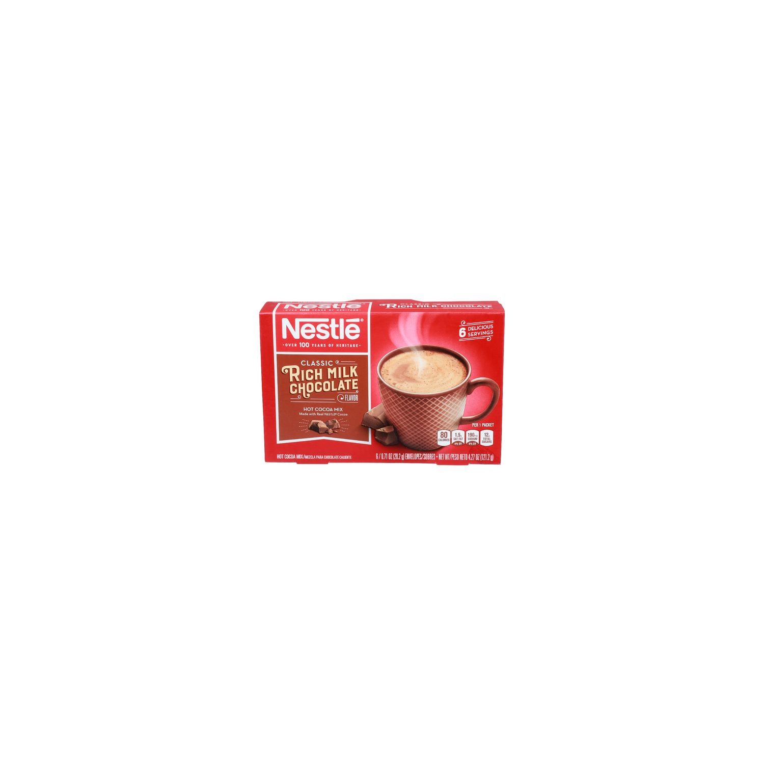 Nestle Classic Rich Milk Chocolate Hot Cocoa Mix - 0.712 Ounce - 6 Count Image 1 of 4