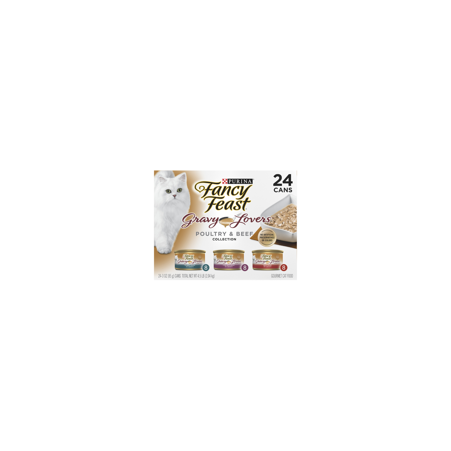 Purina Fancy Feast All Stages Cat Wet Food Turkey - 4.5 Pound Image 1 of 3