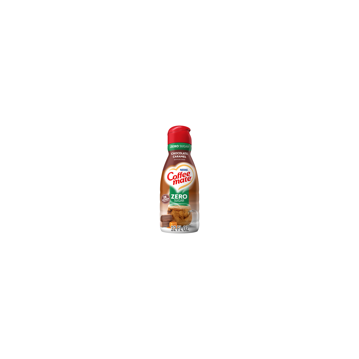 Nestlé Coffee mate Zero Sugar Chocolate Caramel Flavored Creamer - 32 Ounce Image 1 of 4