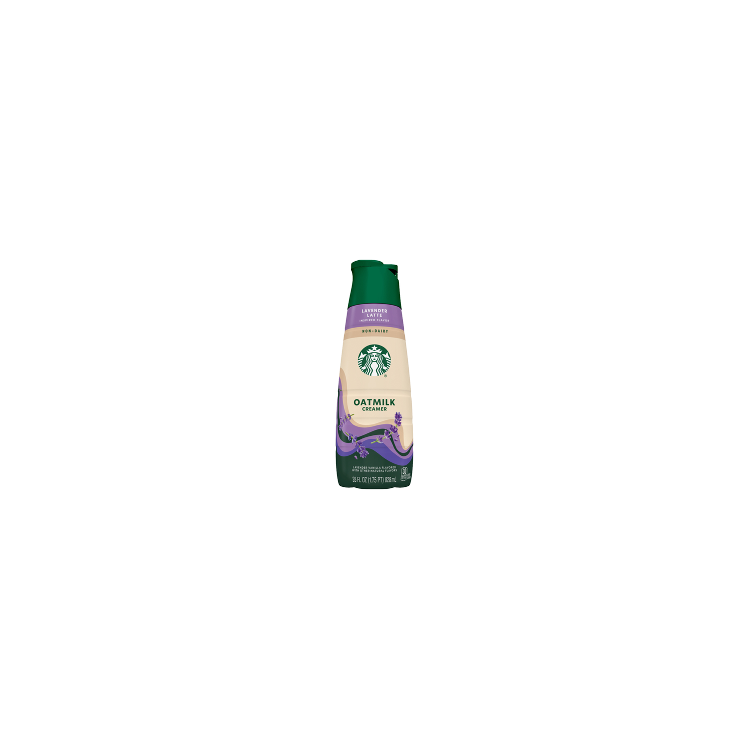 Starbucks Non-Dairy Lavender Vanilla Flavored Creamer, Oatmilk