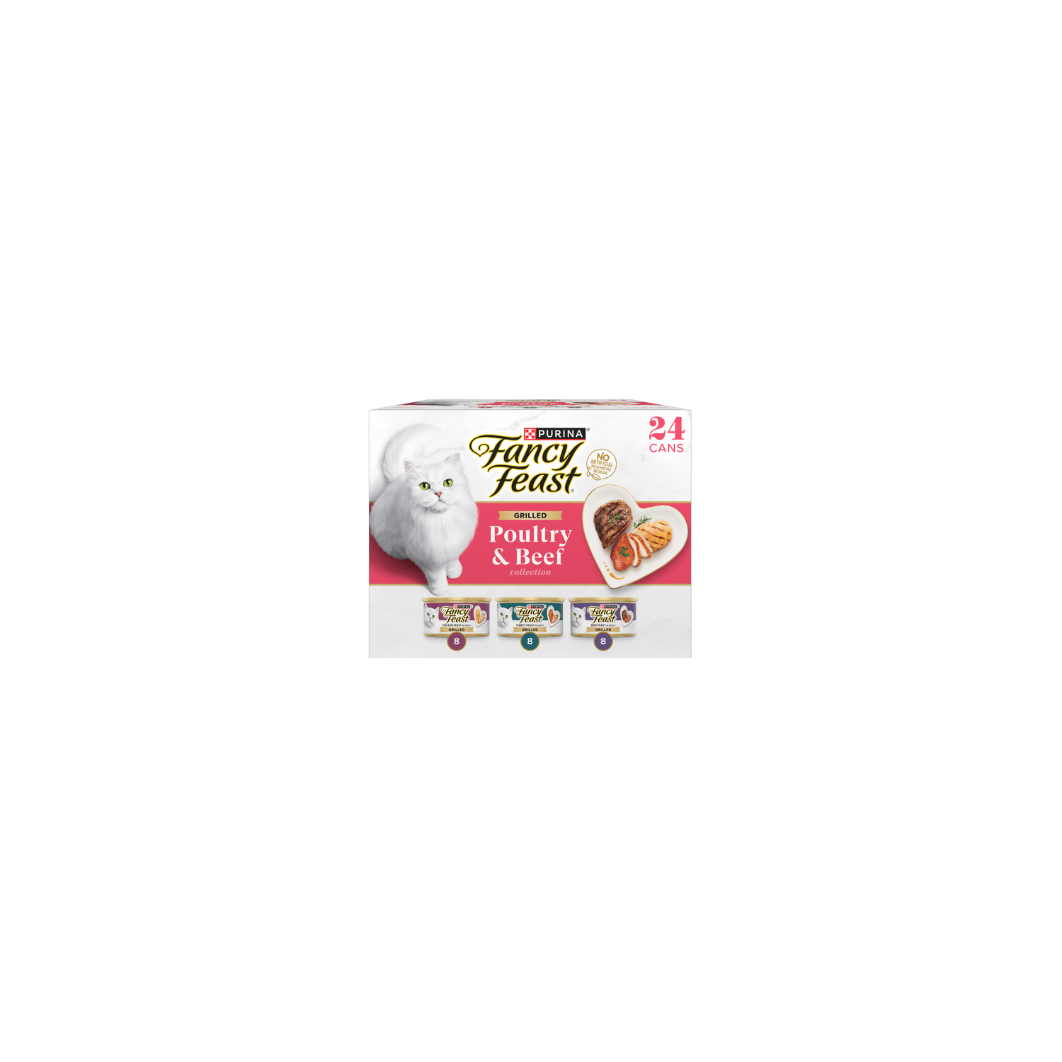 Purina Fancy Feast Grilled Poultry And Beef Collection Wet Cat Food - 4.5 Pound Image 1 of 4