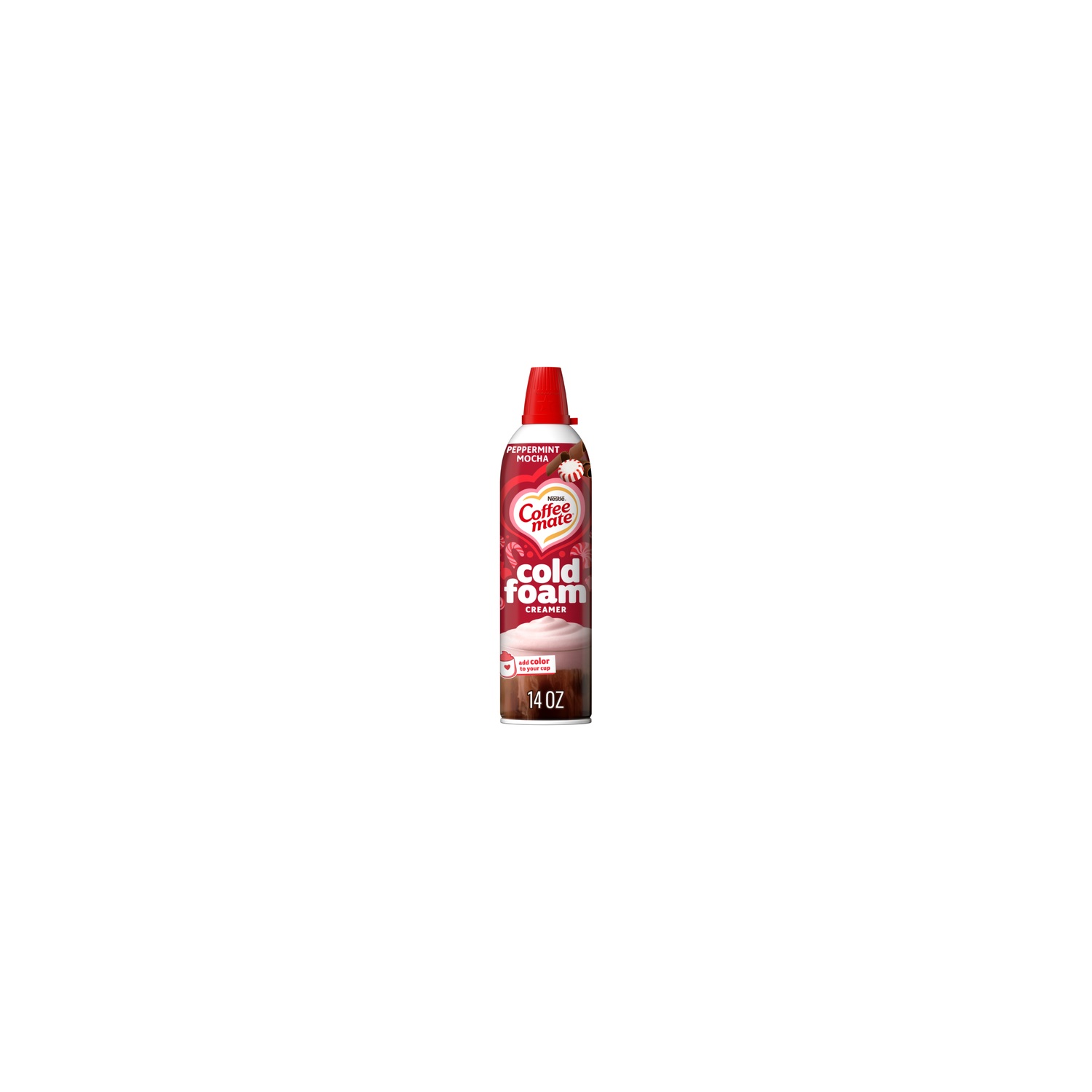 Coffee Mate Peppermint Mocha Flavored Cold Foam Creamer - 14 Ounce Image 1 of 4