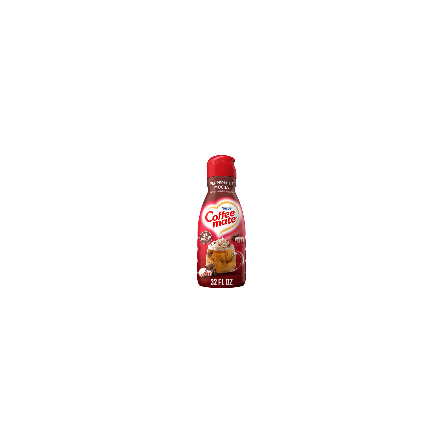 Nestle Coffee Mate Peppermint Mocha Creamer - 32 Fluid Ounce Image 1 of 4