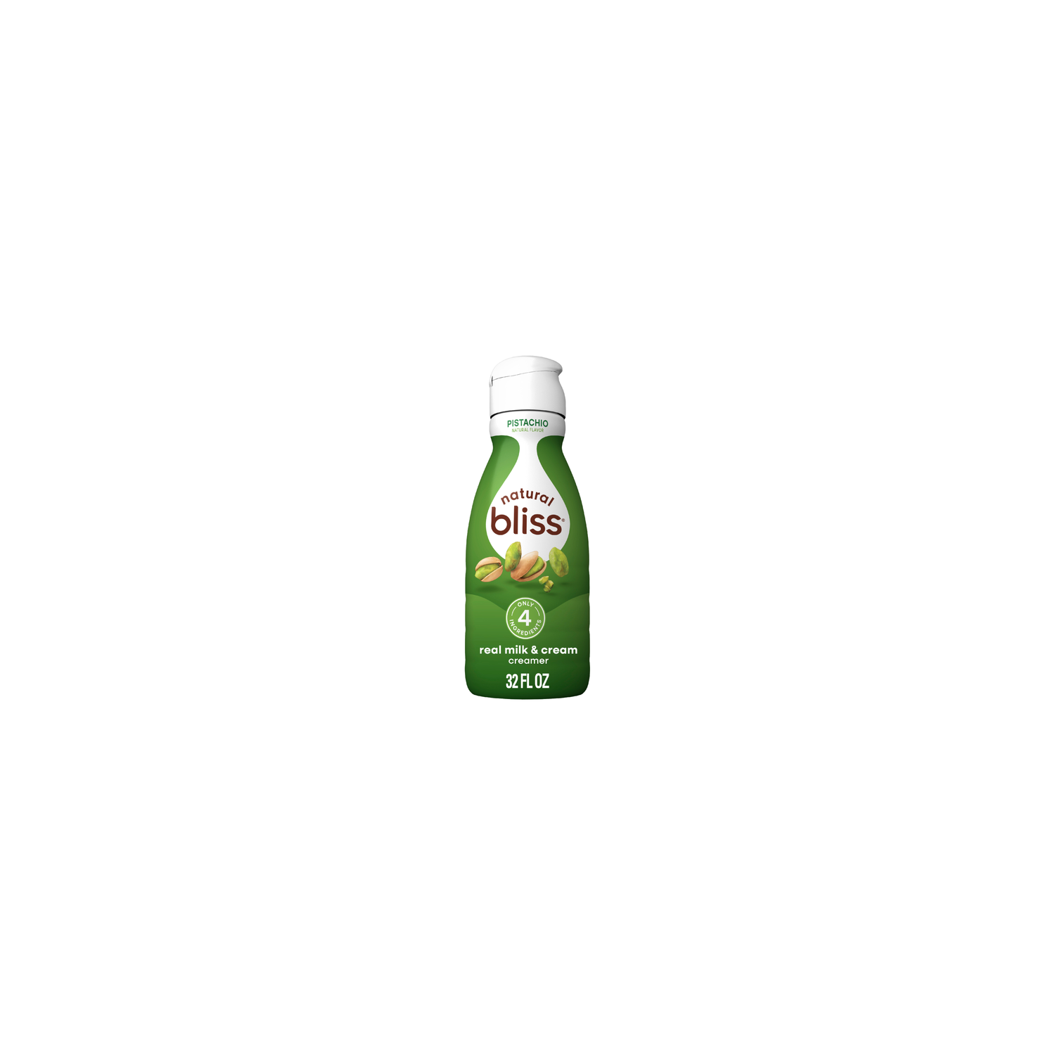 Natural Bliss Coffee Mate Pistachio Flavored Creamer - 32 Ounce