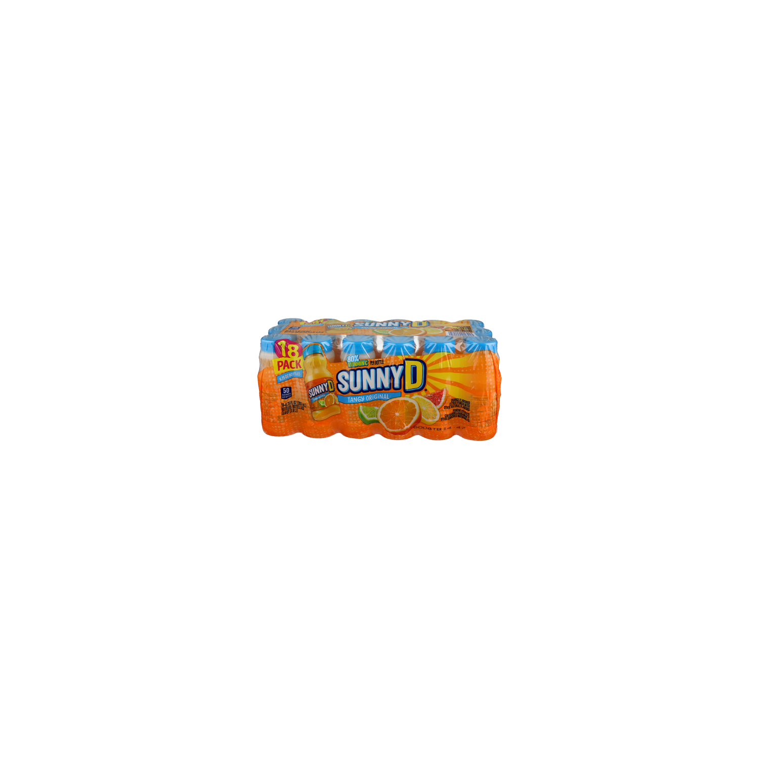 SUNNYD Tangy Original Orange Juice Drink - 0.211 Quart - 18 Count Image 1 of 4