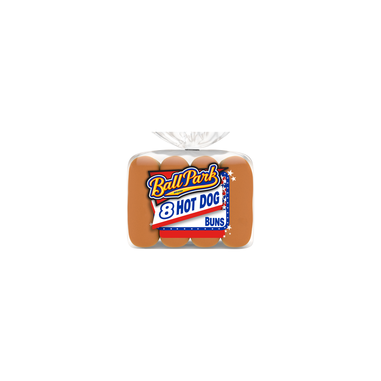 Ball Park White Hot Dog Buns, , Kosher Bag - 14 Ounce Image 1 of 4