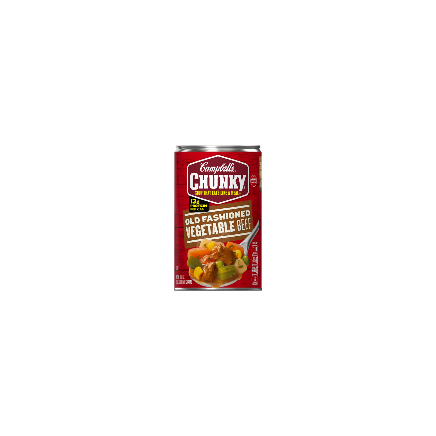 Campbell's Chunky Old Fashioned Vegetable Beef Soup - 18.8 Ounce Image 1 of 2