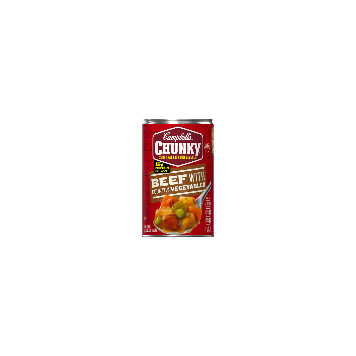Campbell's Chunky Beef Soup With Country Vegetables - 18.8 Ounce Image 1 of 2
