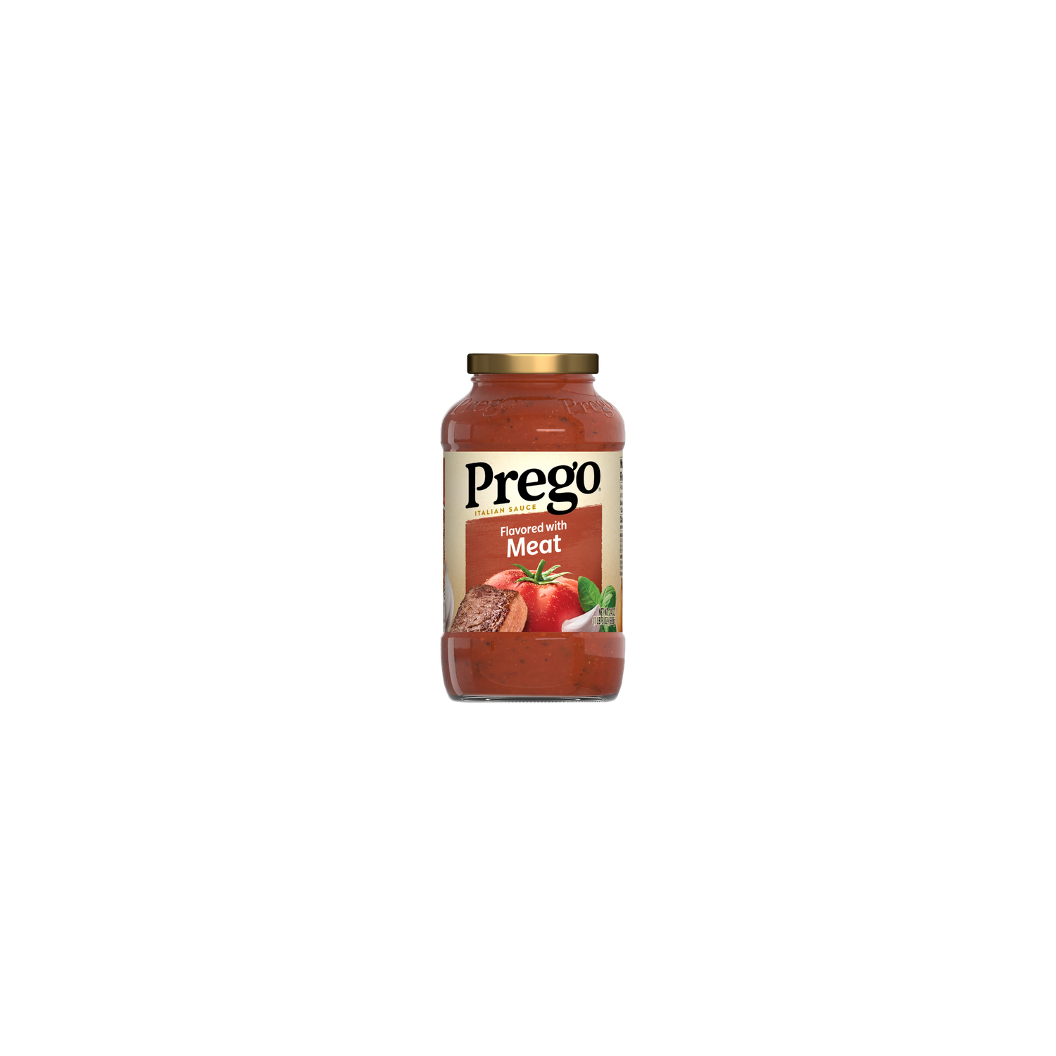 Prego Flavored With Meat Pasta Sauce - 24 Ounce Image 1 of 2