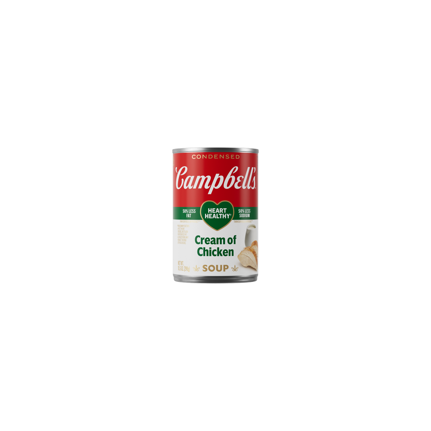 Campbell's Condensed Heart Healthy Cream Of Chicken Soup - 10.5 Ounce Image 1 of 2
