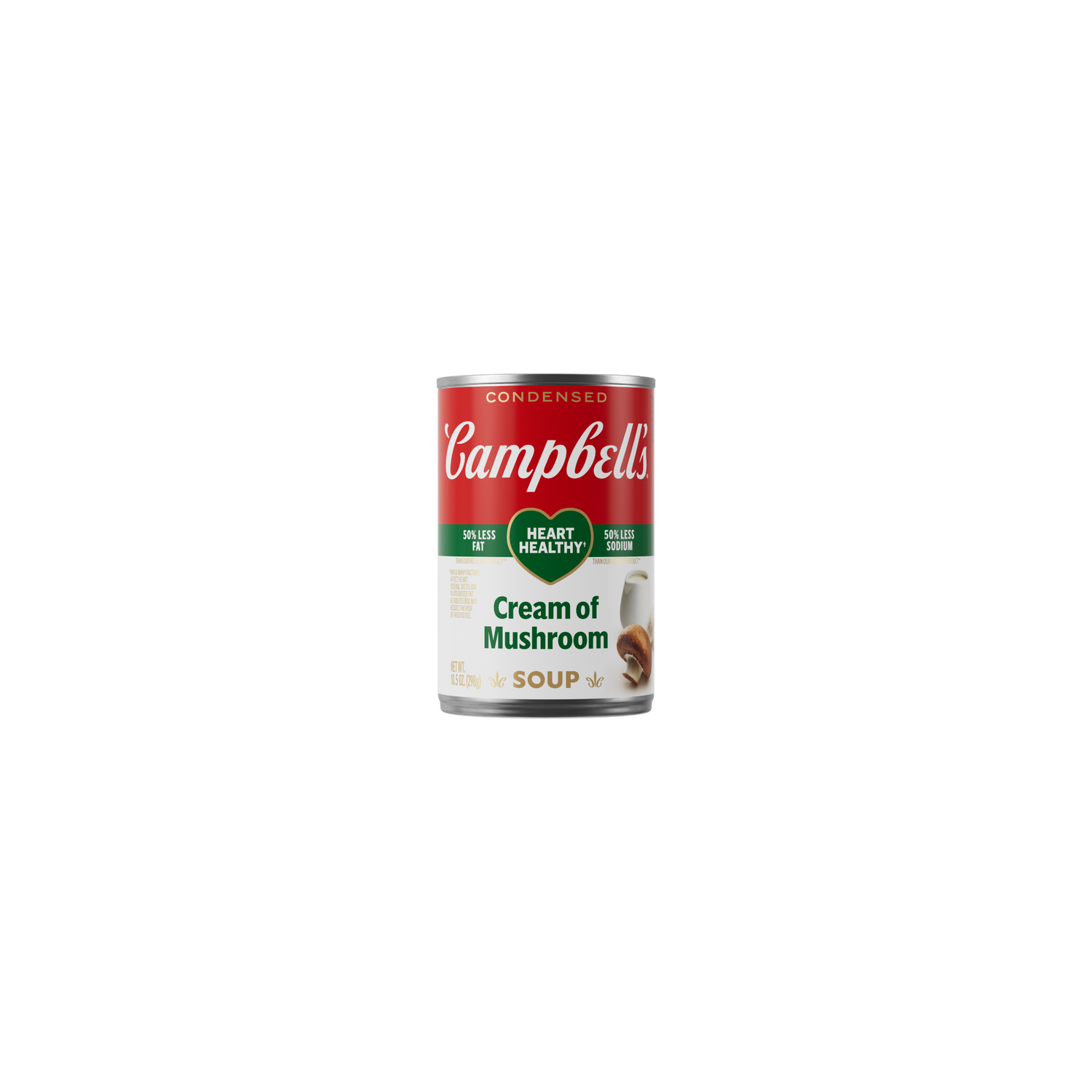 Campbell's Condensed Heart Healthy Cream Of Mushroom Soup - 10.5 Ounce Image 1 of 2