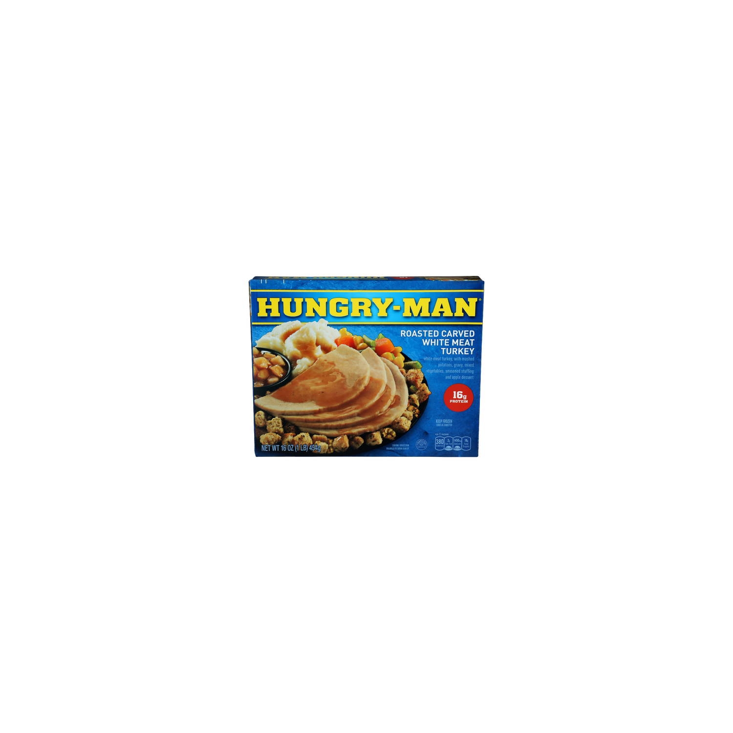 HUNGRY-MAN Roasted Carved White Meat Turkey - 16 Ounce Image 1 of 4
