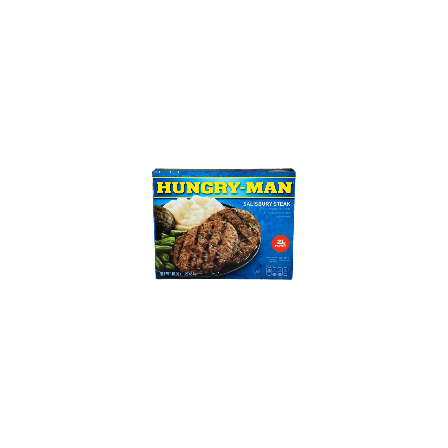 HUNGRY-MAN Salisbury Steak - 16 Ounce Image 1 of 4