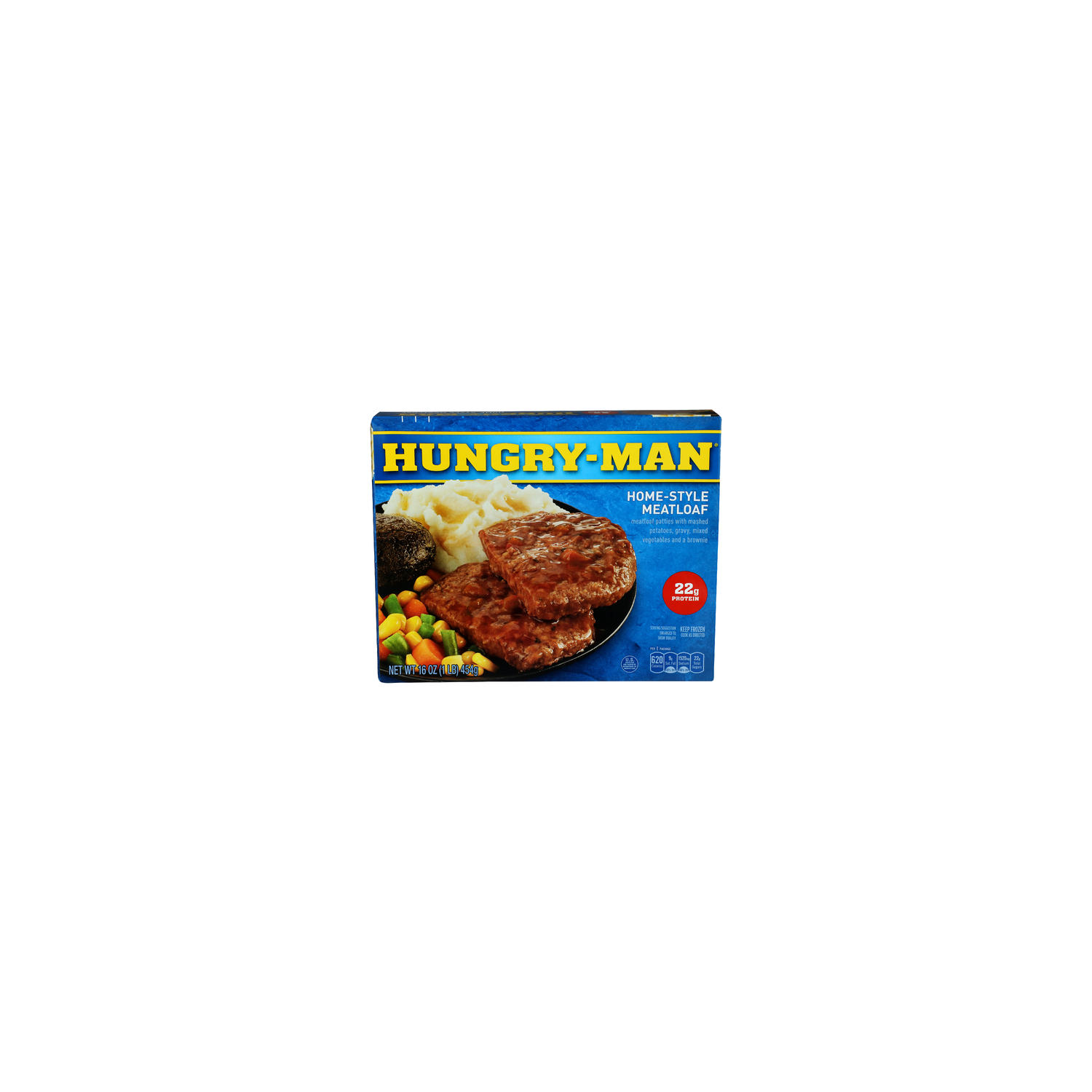 HUNGRY-MAN Home-Style Meatloaf - 16 Ounce Image 1 of 4