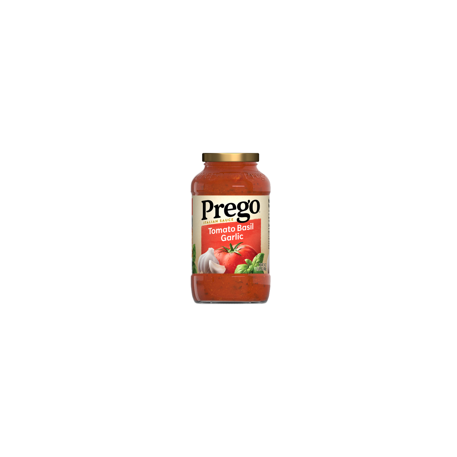 Prego Tomato Basil Garlic Pasta Sauce - 24 Ounce Image 1 of 2