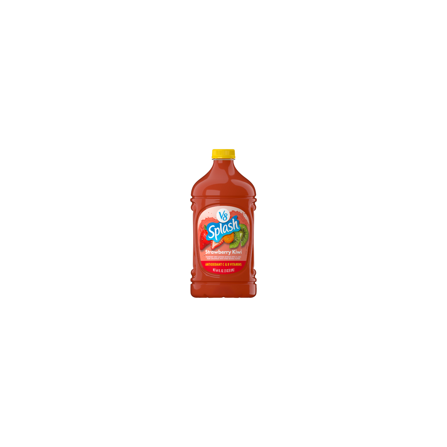 V8 Splash Strawberry Kiwi Flavored Beverage - 64 Fluid Ounce Image 1 of 2