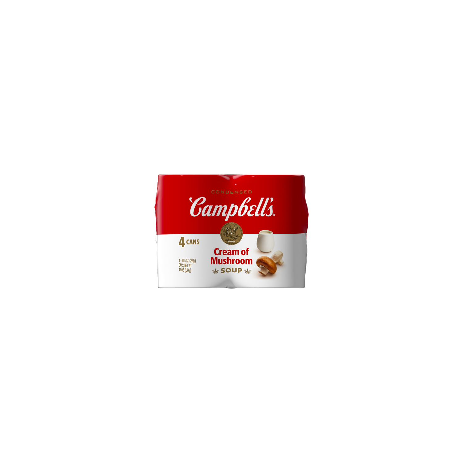 Campbell's Condensed Cream Of Mushroom Soup, Can 4 Pack - 42 Ounce Image 1 of 2
