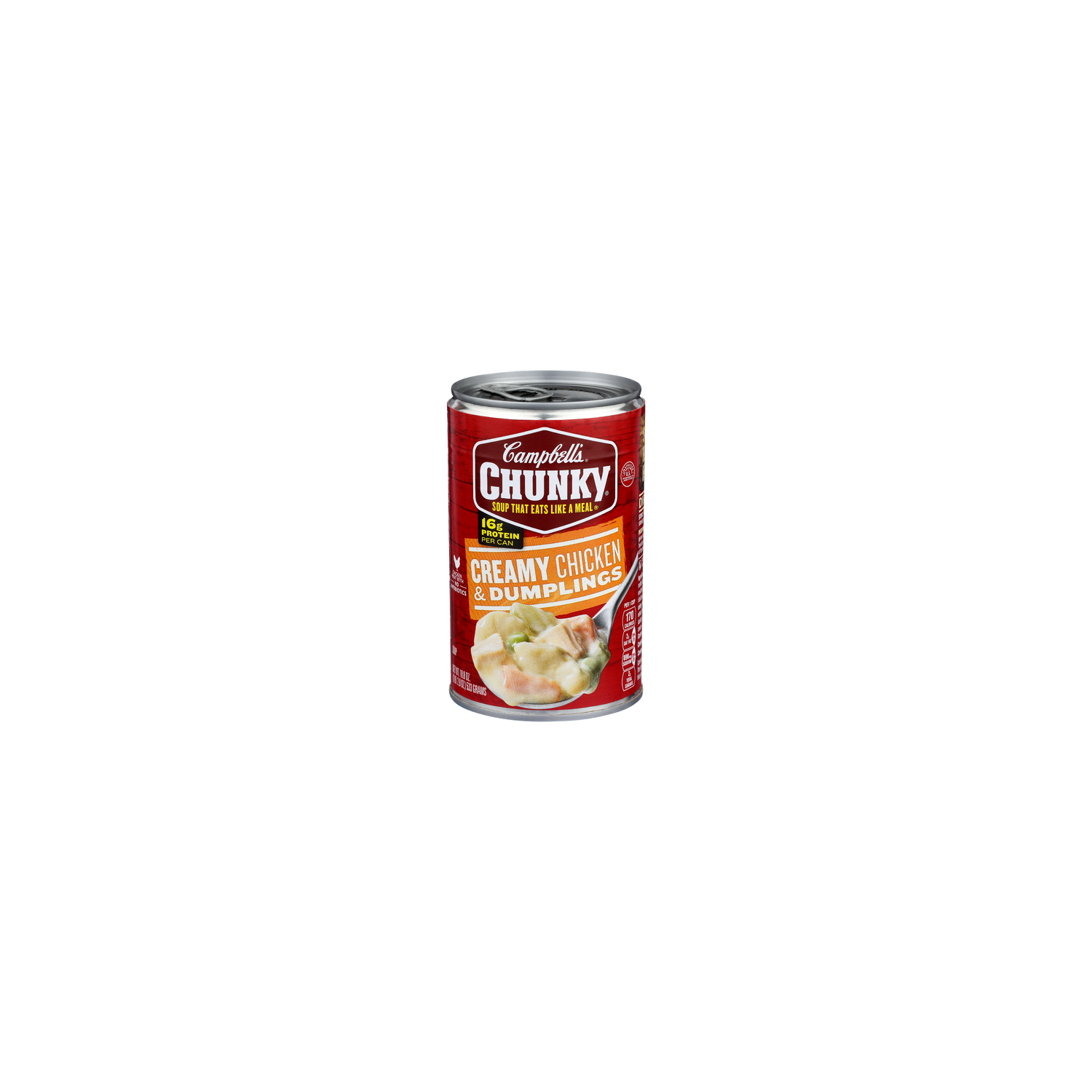Campbell's Creamy Chicken & Dumplings Chunky Soup - 18.8 Ounce Image 1 of 4