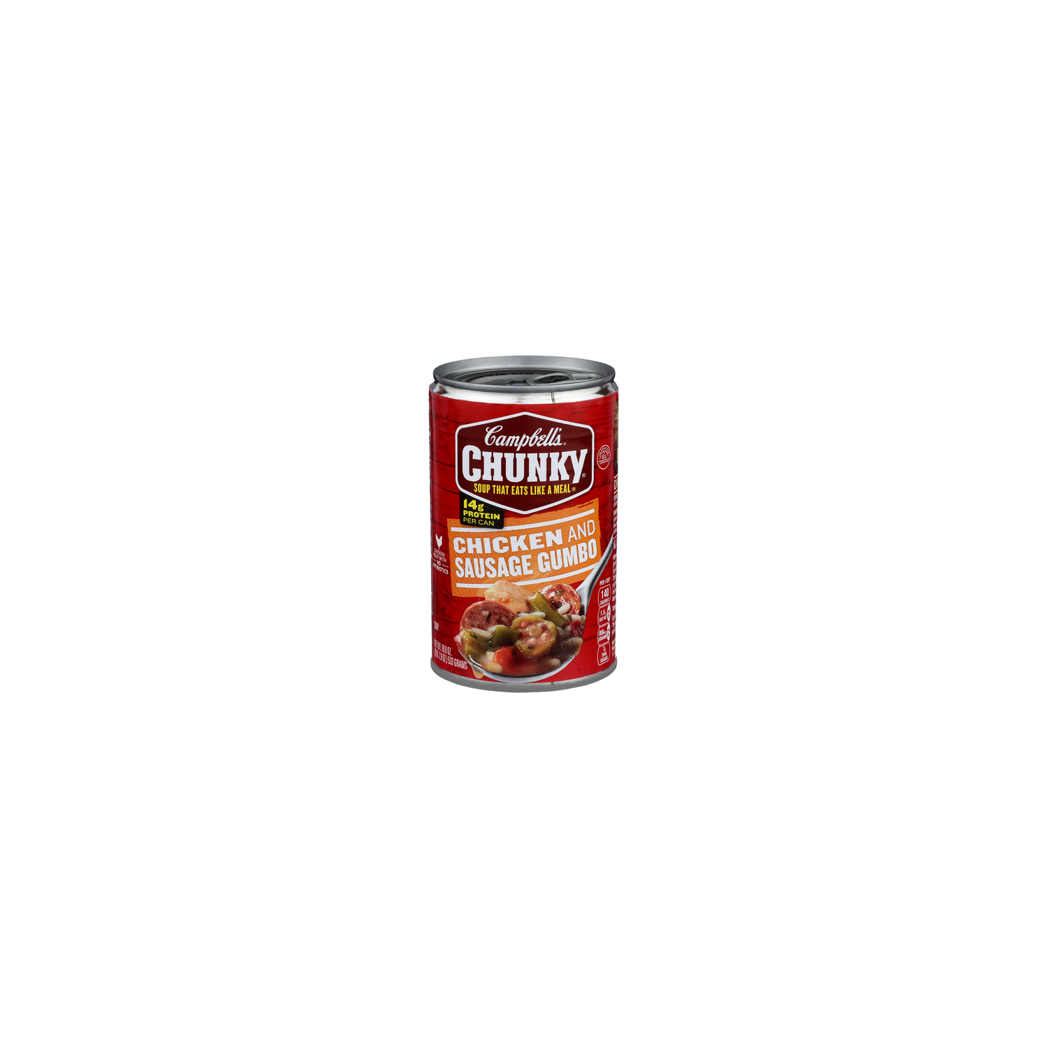 Campbell's Chunky Chicken & Sausage Gumbo Soup - 18.8 Ounce Image 1 of 4