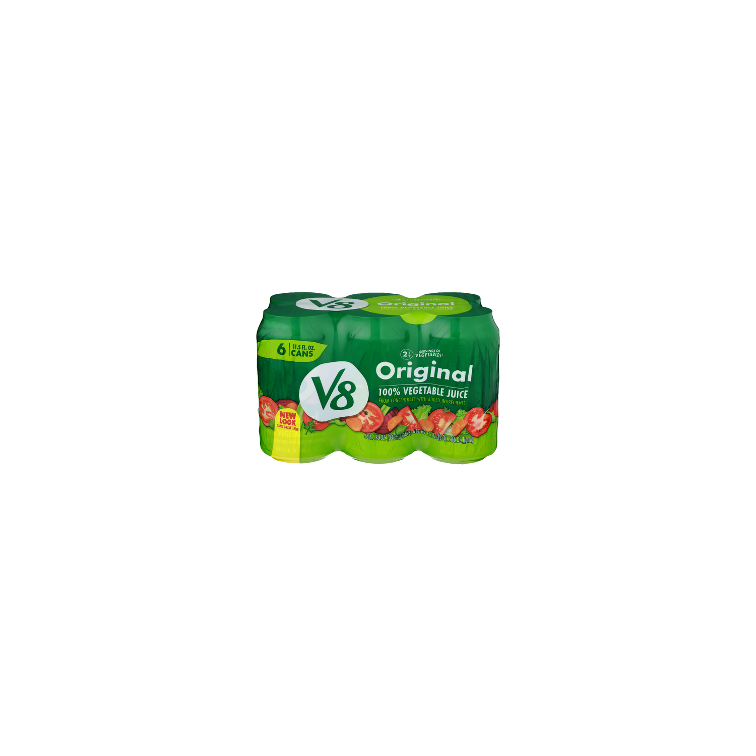 V8 Original Vegetable Juice - 11.5 Fluid Ounce - 6 Count Image 1 of 4