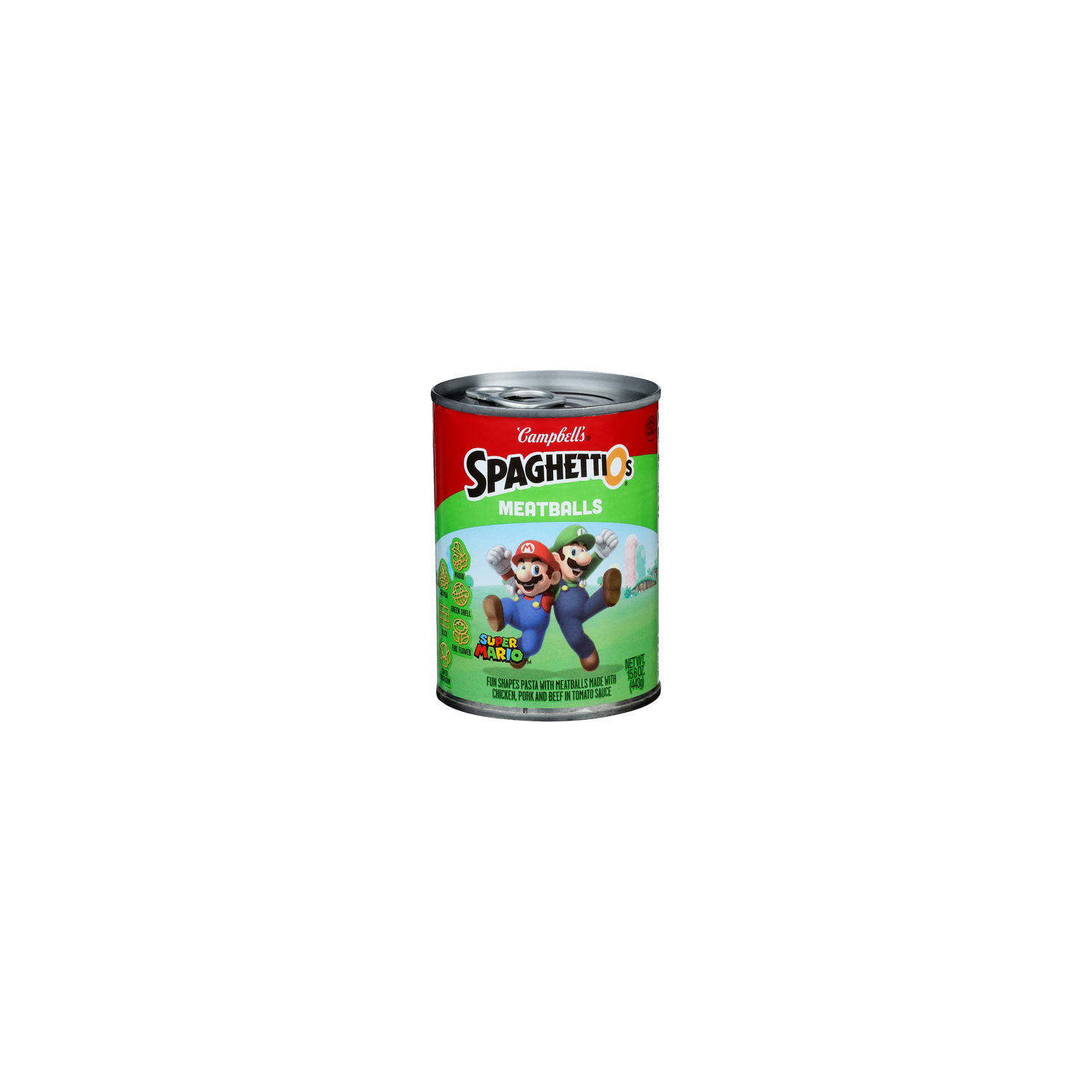 CAMPBELL's Meatballs Spaghettios - 15.6 Ounce Image 1 of 3
