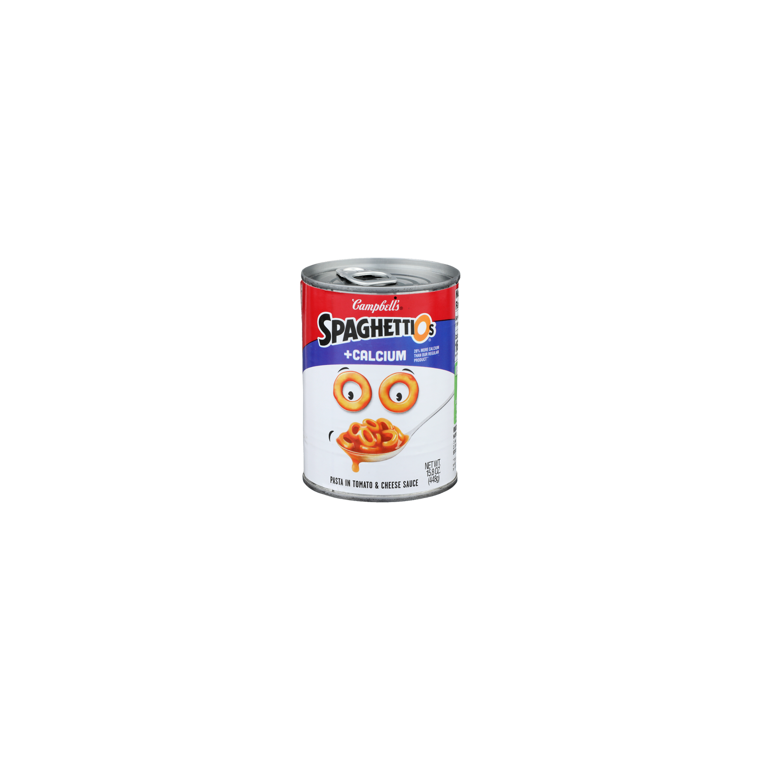 CAMPBELL's Pasta In Tomato & Cheese Sauce +Calcium Spaghettios - 15.8 Ounce Image 1 of 3