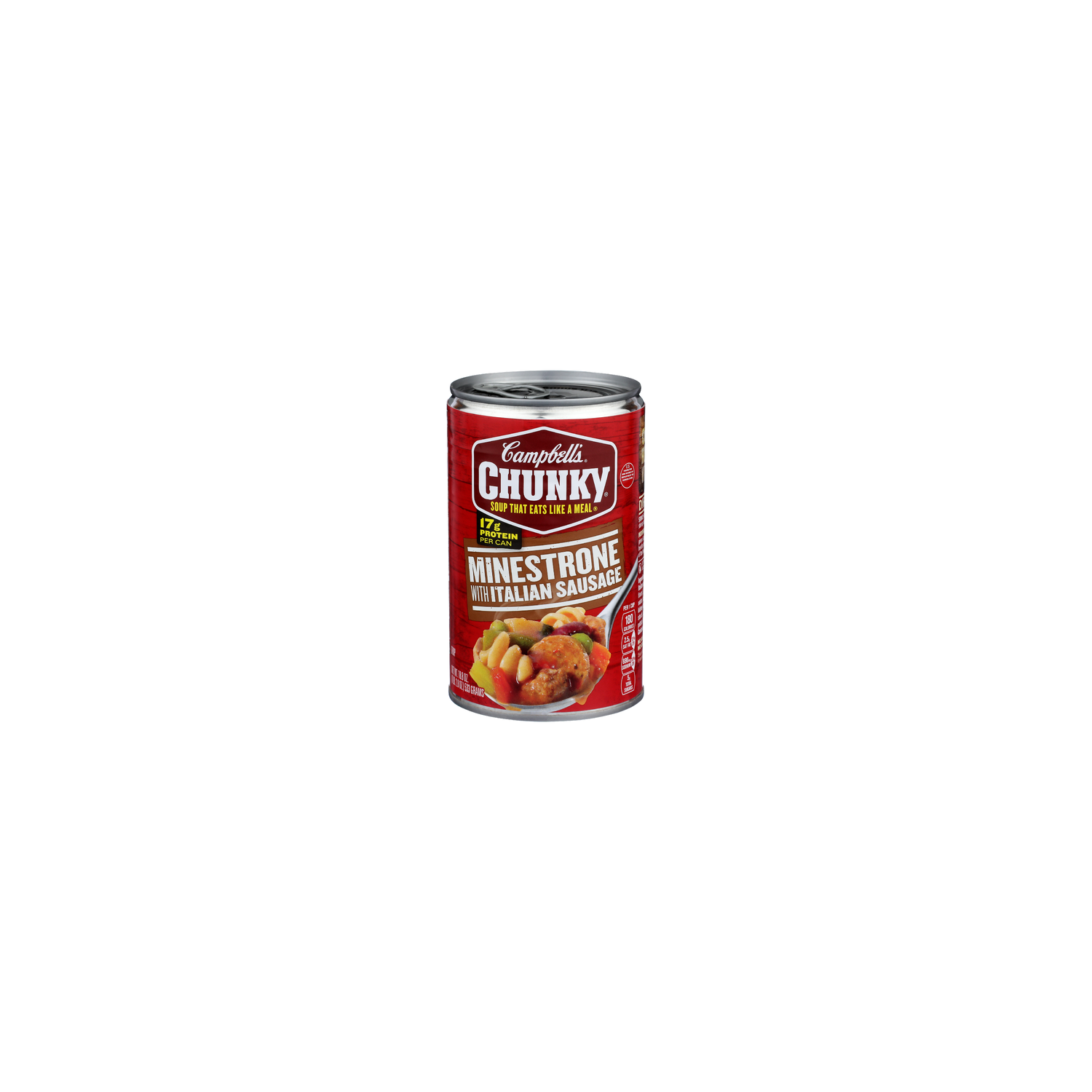Campbell's Chunky Minestrone With Italian Sausage Soup - 18.8