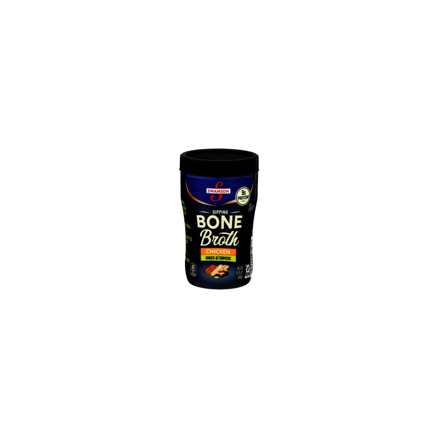 Swanson Chicken Ginger & Turmeric Sipping Bone Broth - 10.75 Ounce Image 1 of 4