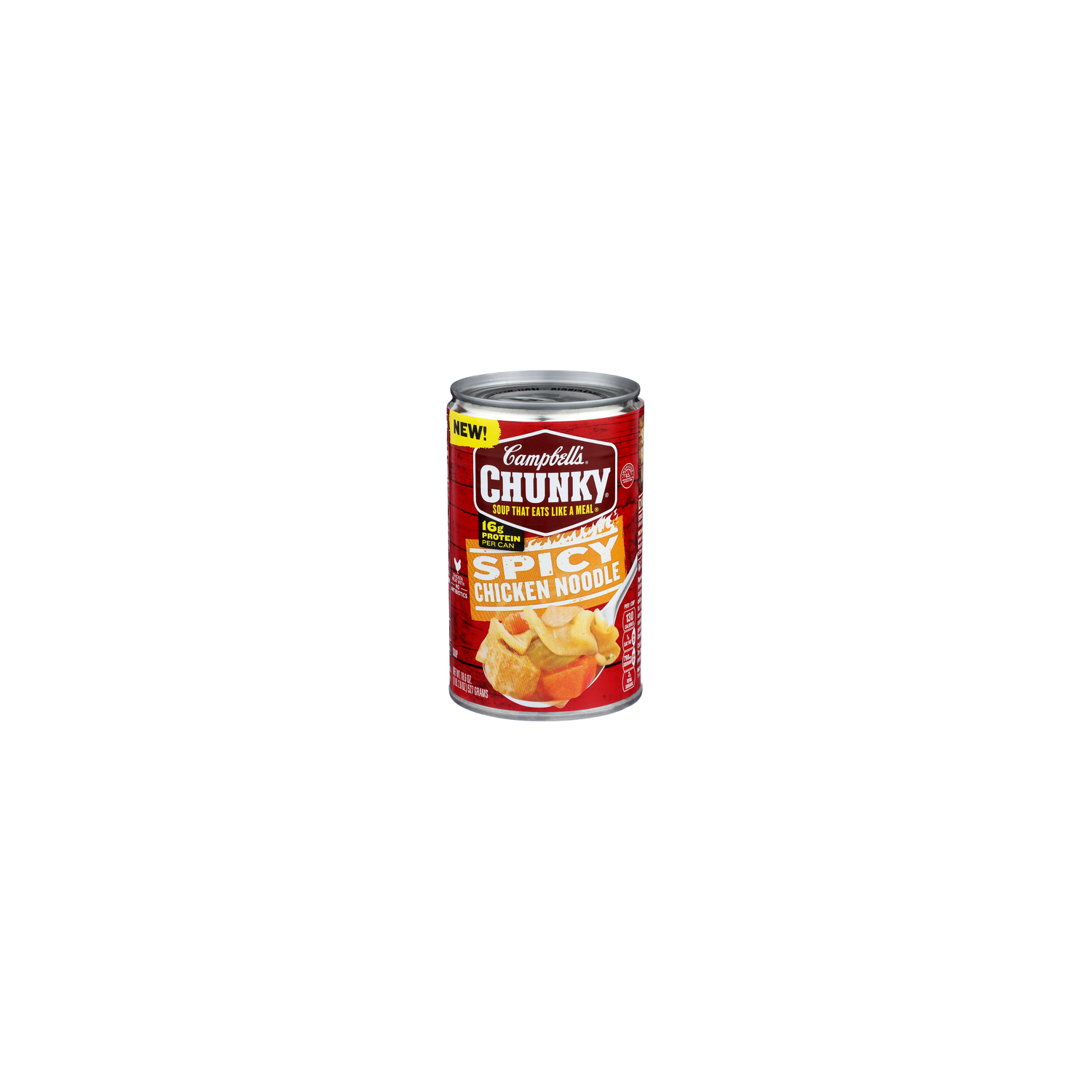 Campbell's Chunky Spicy Chicken Noodle Soup - 18.6 Ounce Image 1 of 4