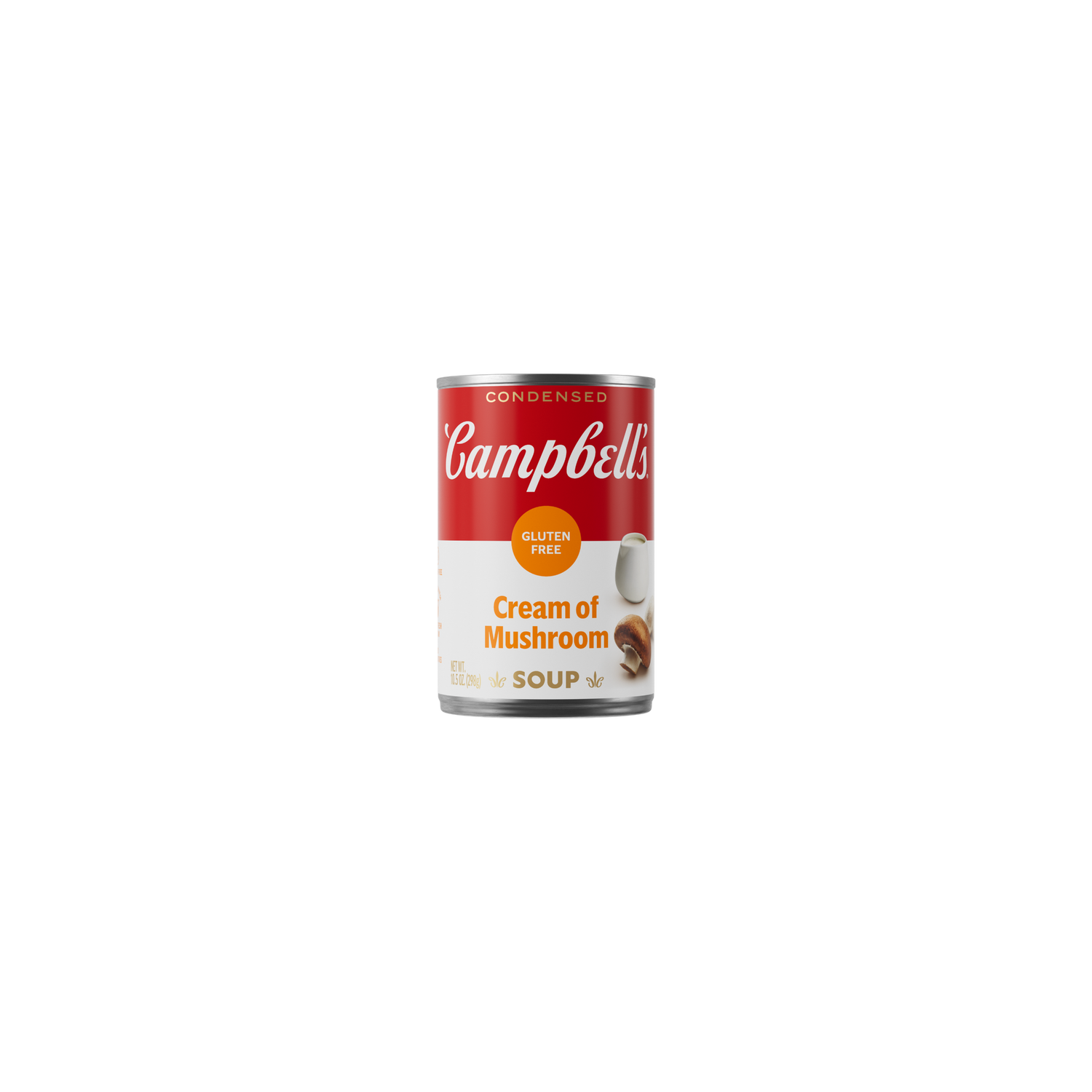 Campbell's Condensed Gluten Free Cream Of Mushroom Soup, Can - 10.5 Ounce Image 1 of 2